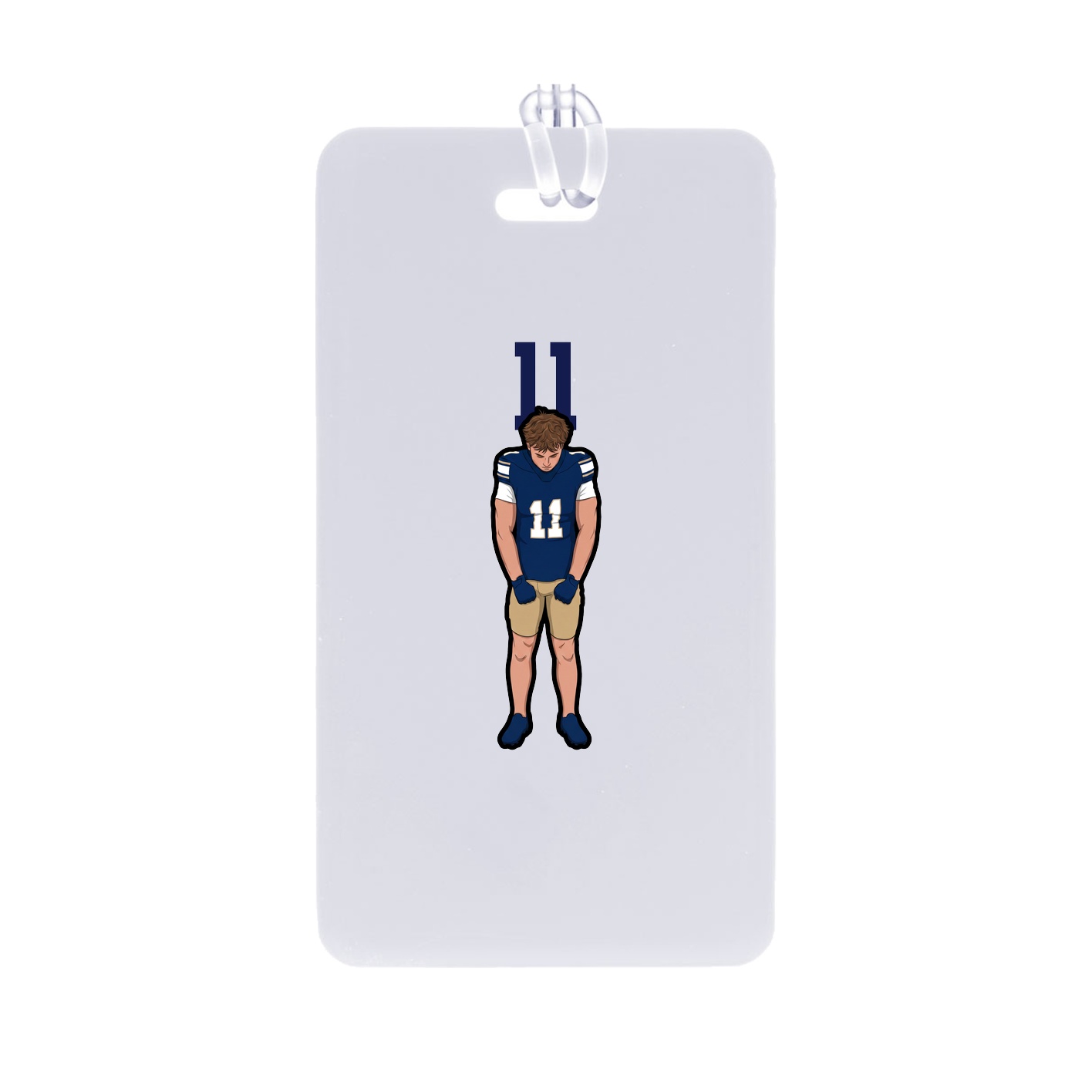 Bag Tag — Number Top in Classic