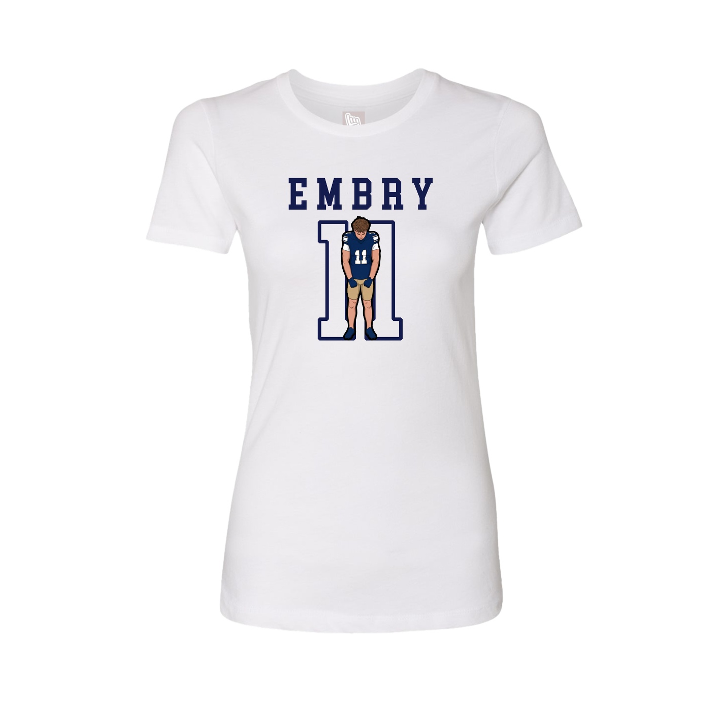 Fitted Women's Tee — Shirsey in White