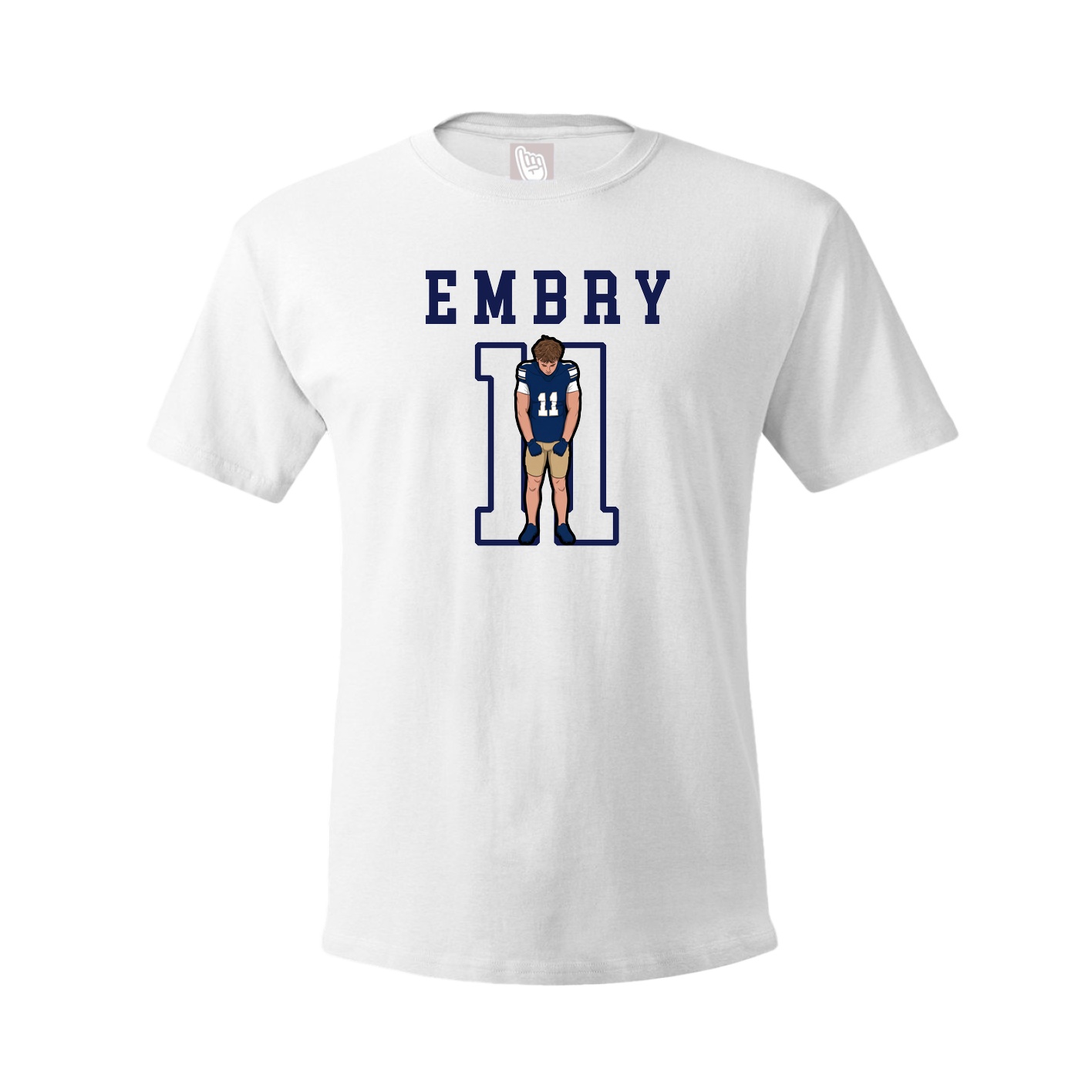 Youth Tee — Shirsey in White