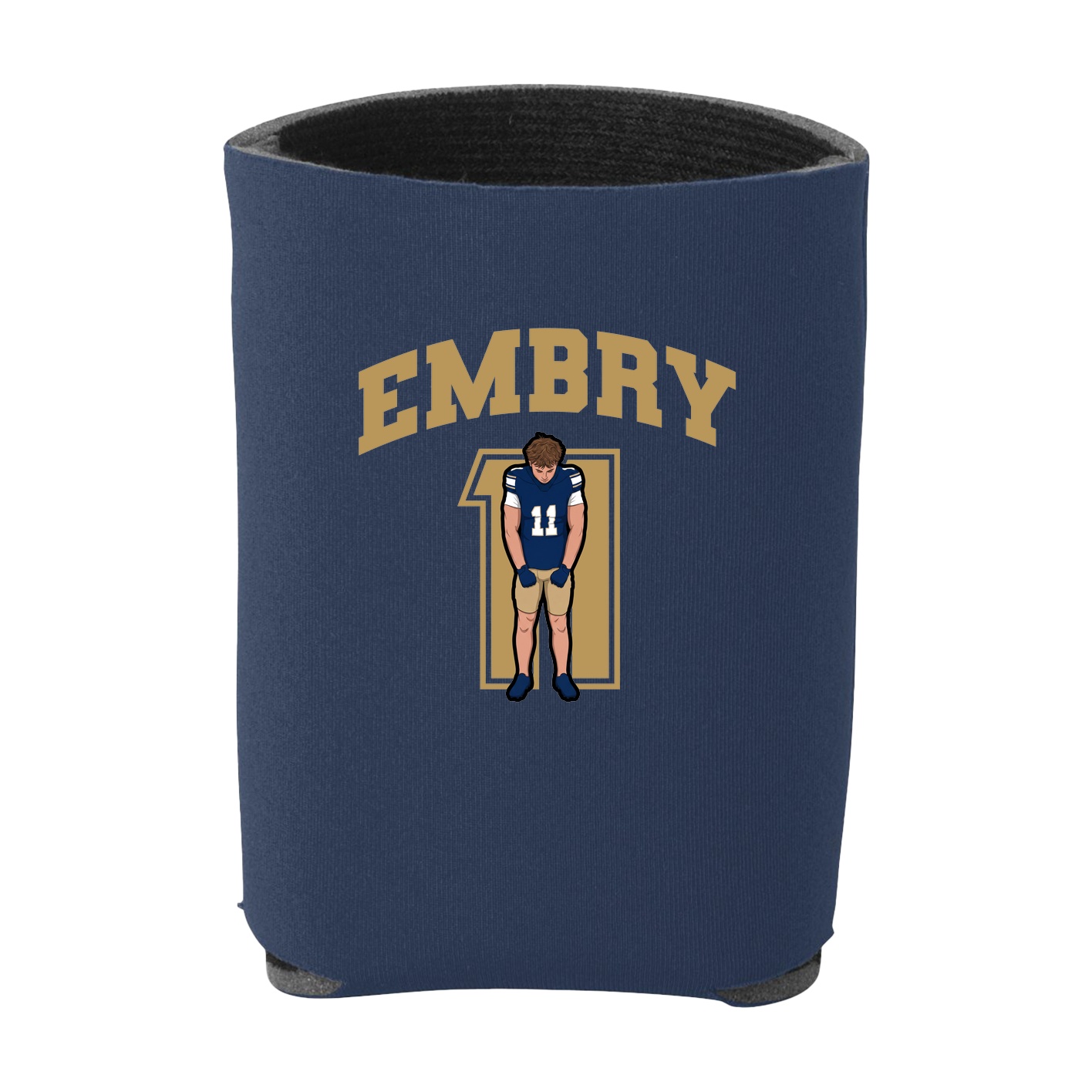 Can Holder — Number in Navy