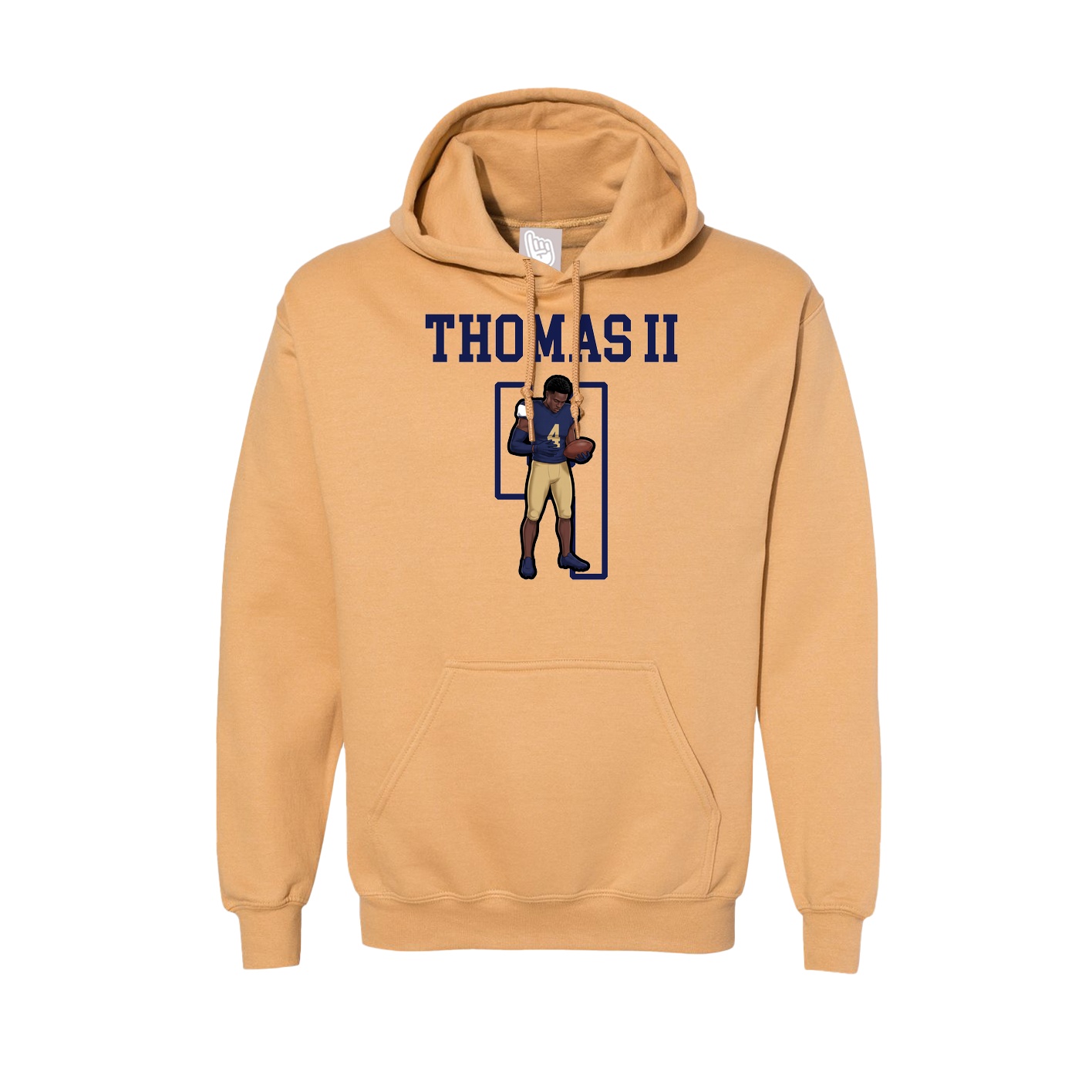 Hoodie — Shirsey in Vegas Gold