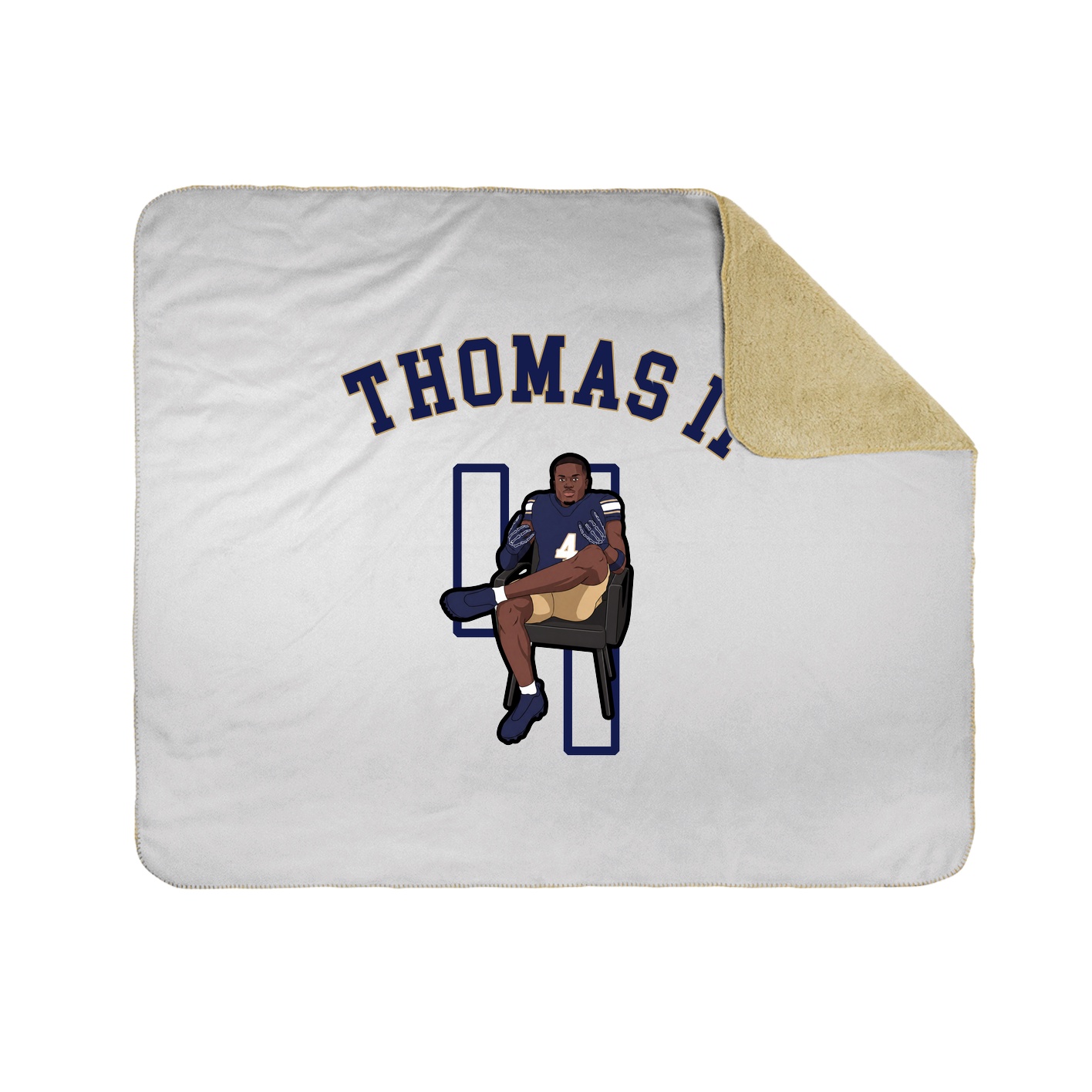 Throw Blanket — Shirsey Arch in White
