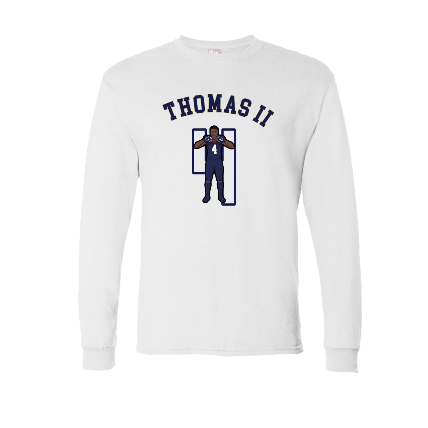 Long Sleeve Tee — Shirsey Arch in White