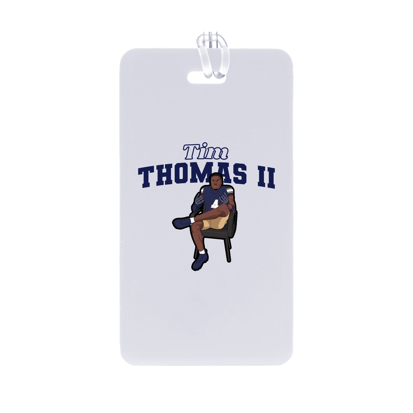 Bag Tag — Name Arch in Classic