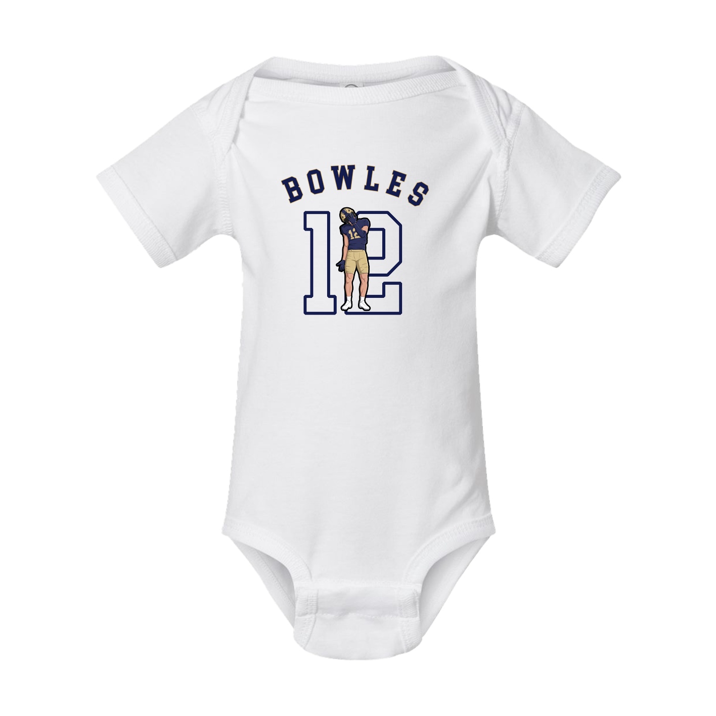 Baby Onesie — Shirsey Arch in White