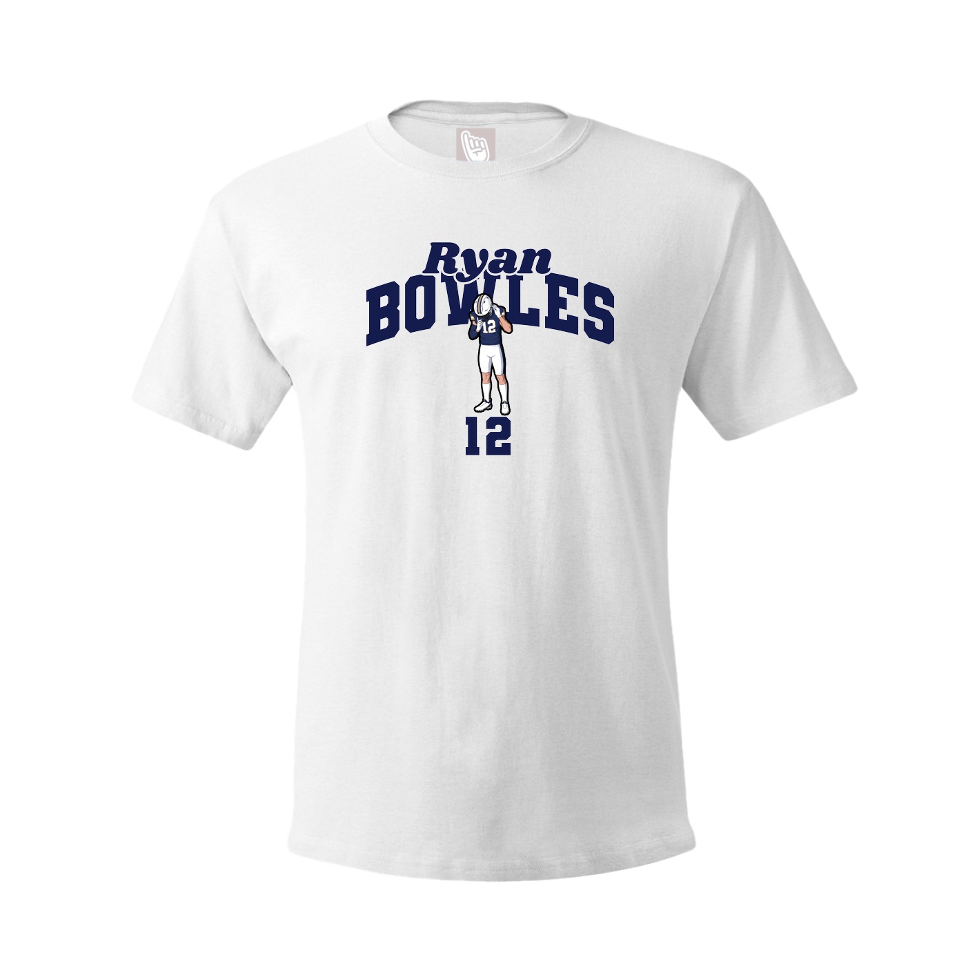 Youth Tee — Signature Arch in White