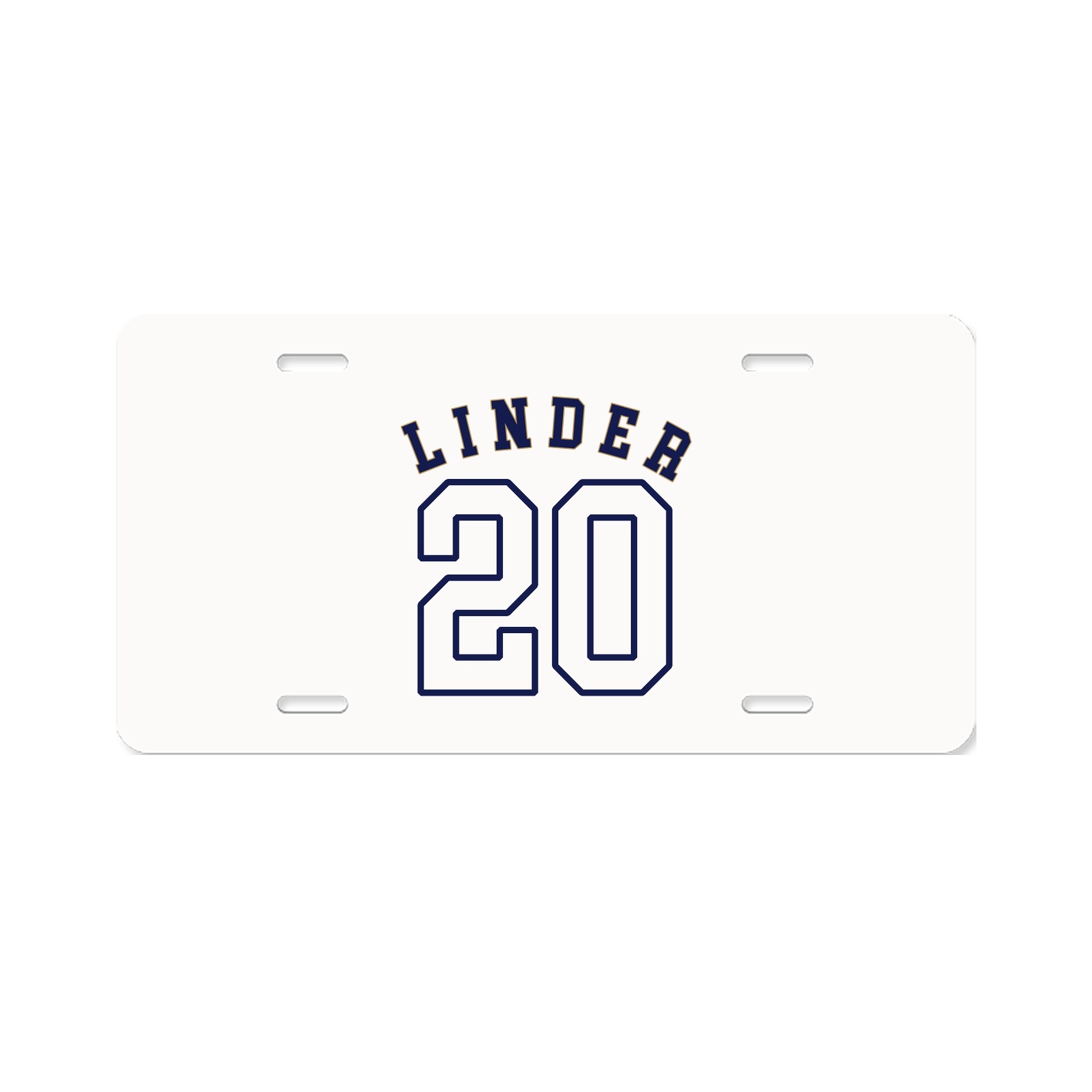 License Plate — Shirsey Arch in Classic