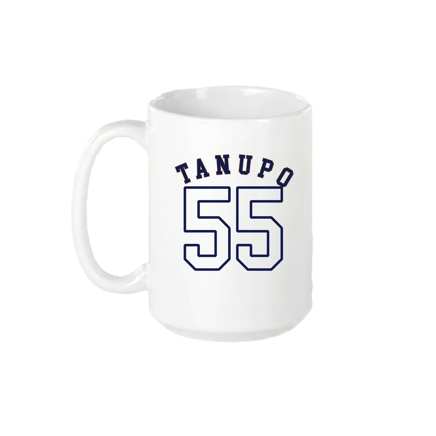 15oz Coffee Mug — Shirsey Arch in White