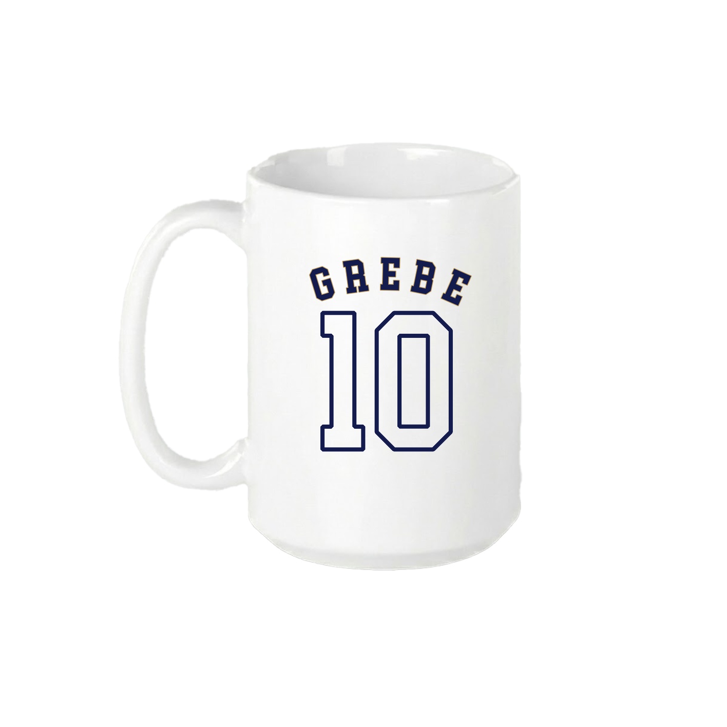 15oz Coffee Mug — Shirsey Arch in White