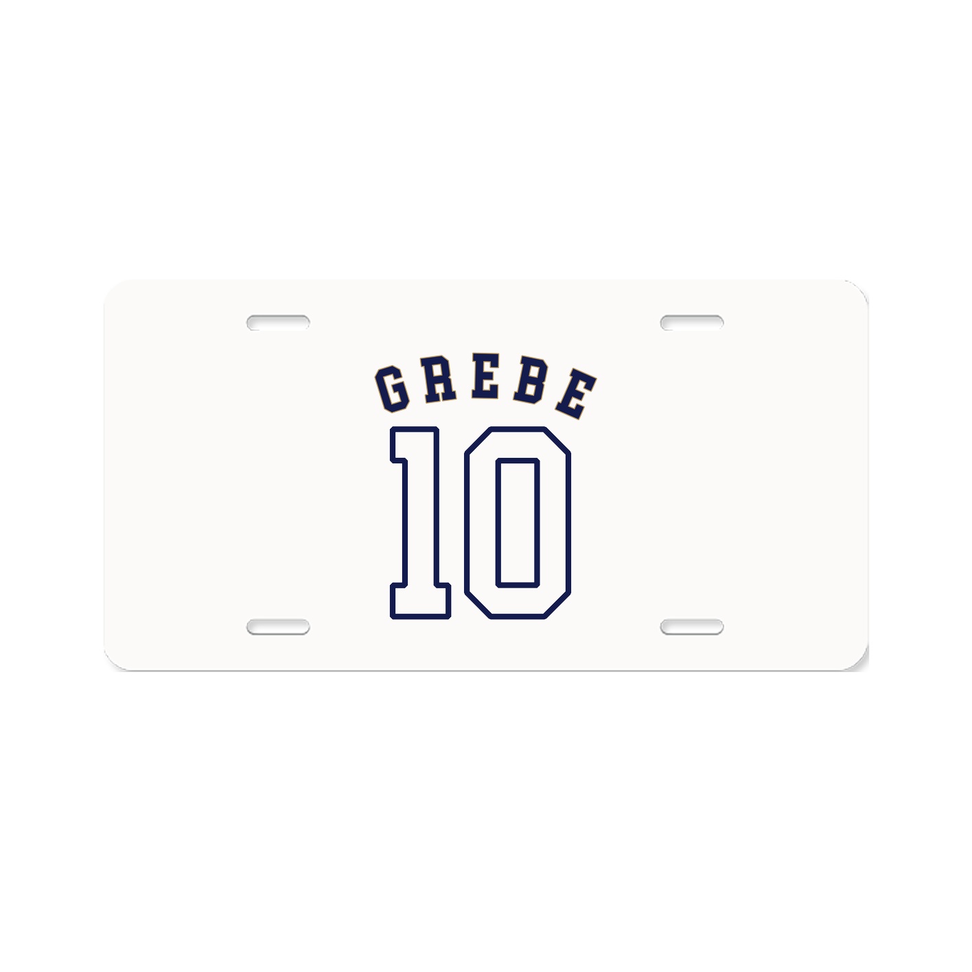 License Plate — Shirsey Arch in Classic