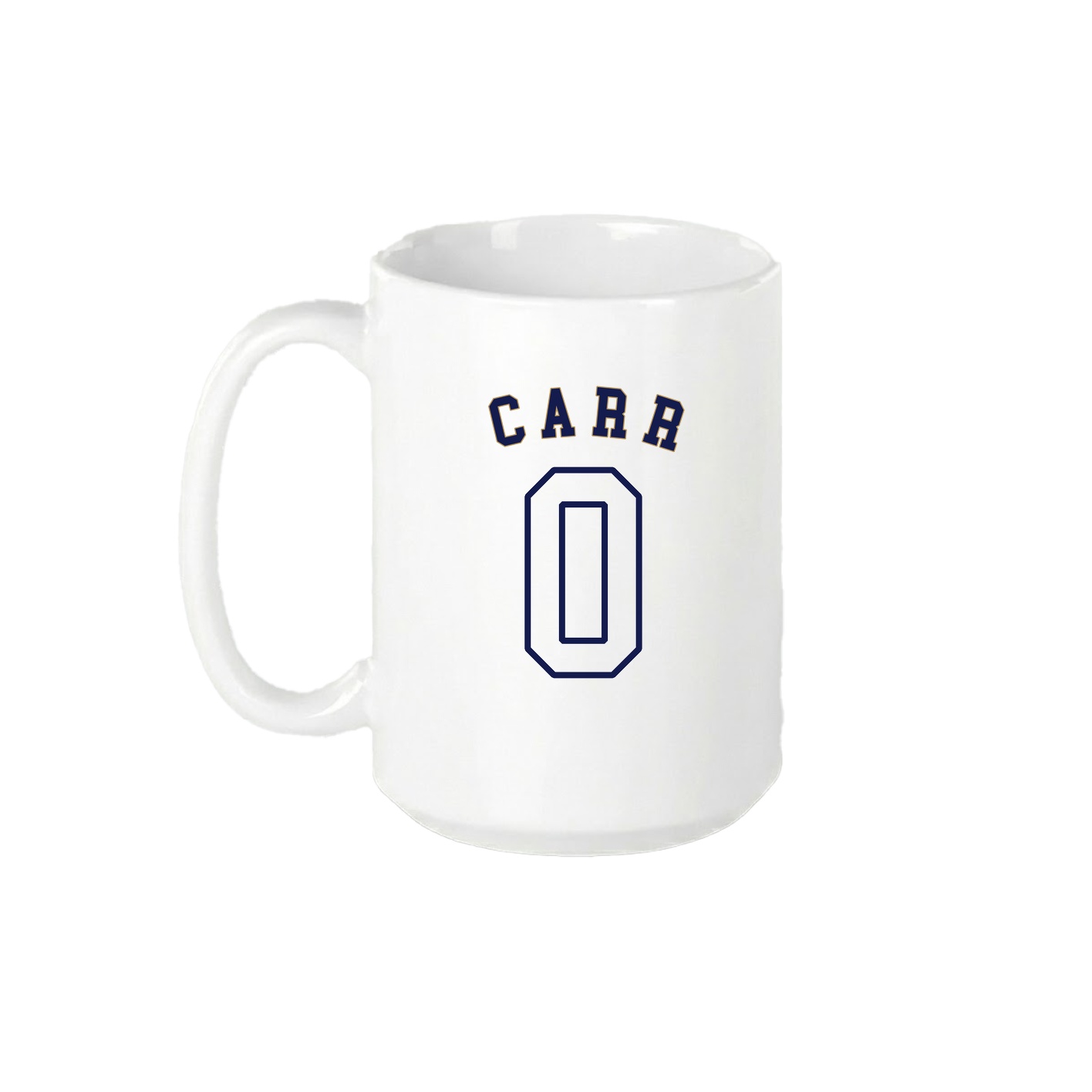 15oz Coffee Mug — Shirsey Arch in White