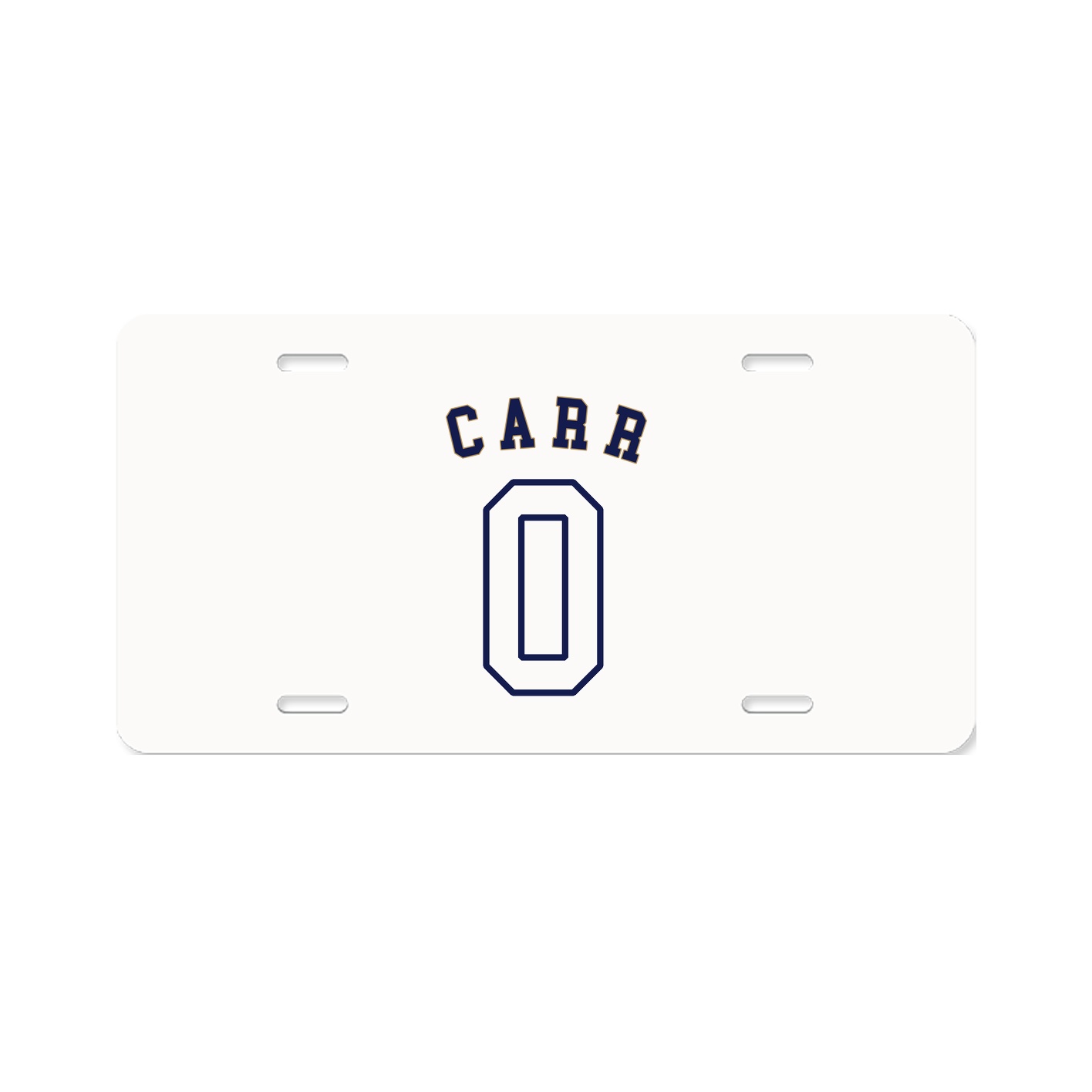 License Plate — Shirsey Arch in Classic