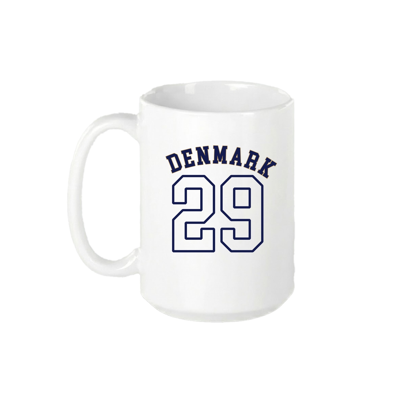 15oz Coffee Mug — Shirsey Arch in White