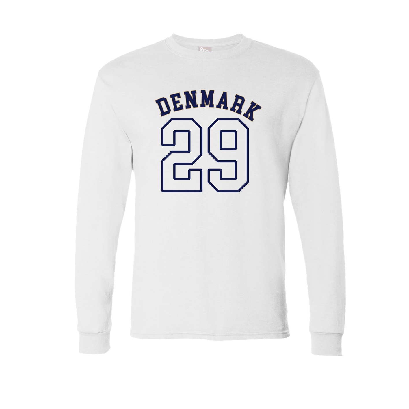 Long Sleeve Tee — Shirsey Arch in White