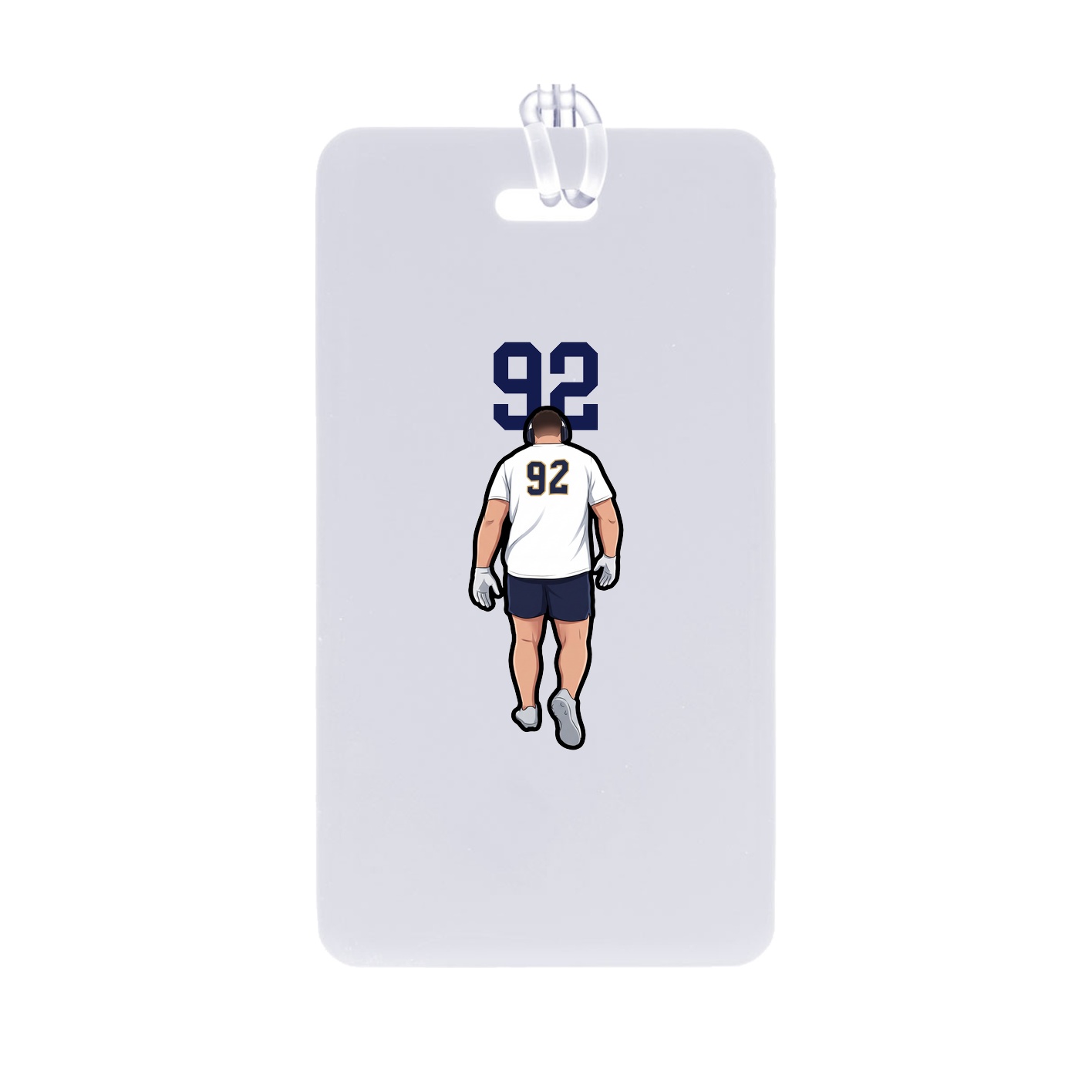 Bag Tag — Number Top in Classic