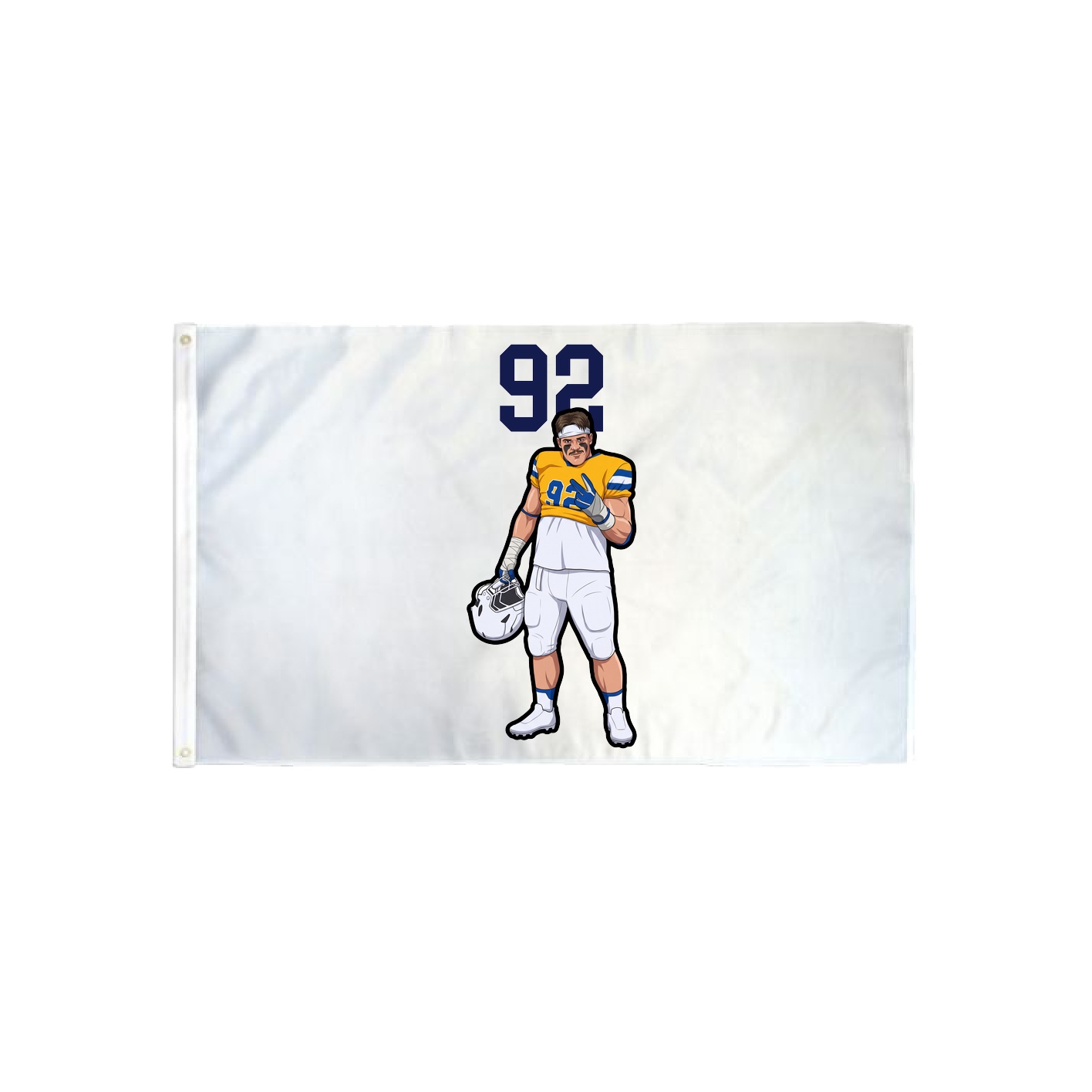 3x5 Flag — Number Top in Classic