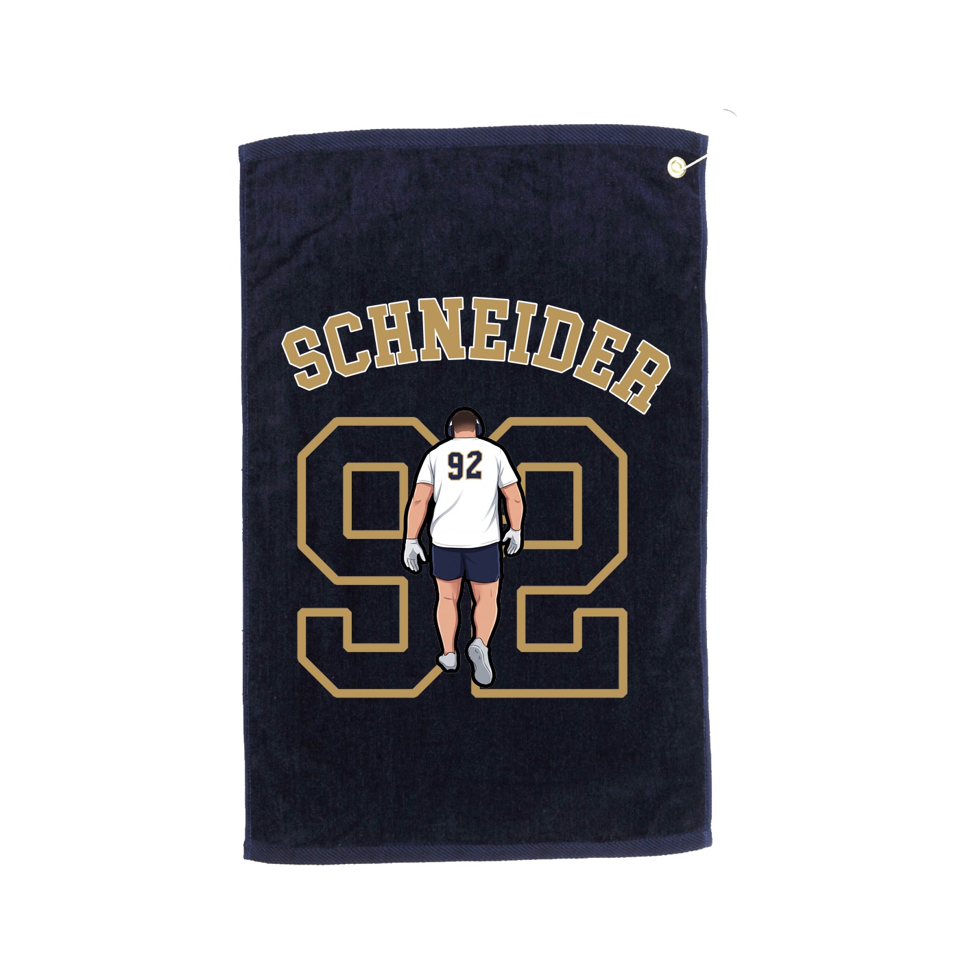 Golf Towel — Shirsey Arch in Navy