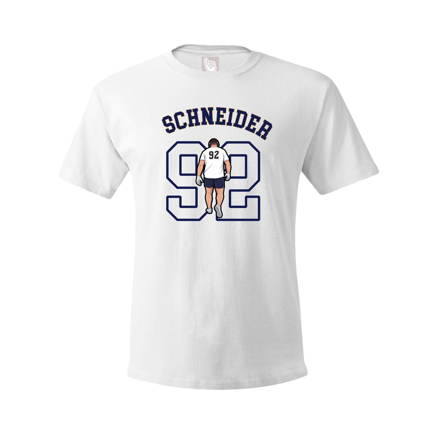 Youth Tee — Shirsey Arch in White