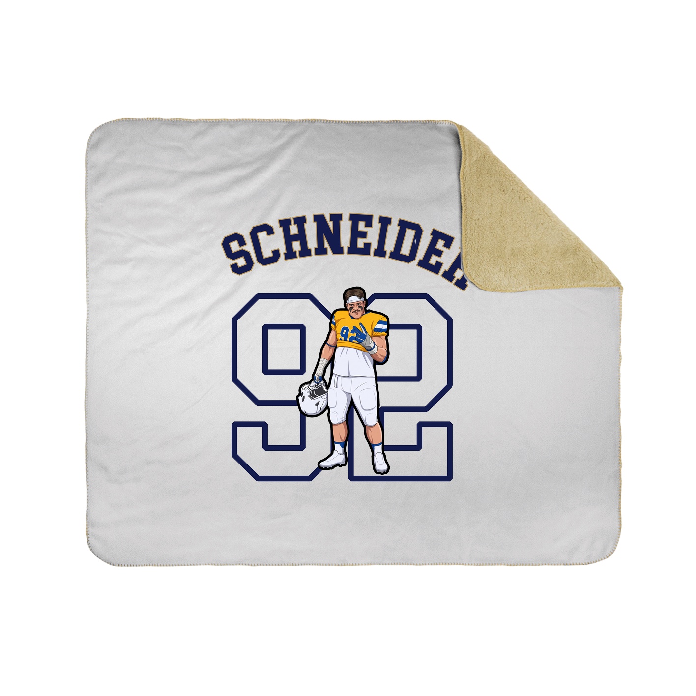 Throw Blanket — Shirsey Arch in White