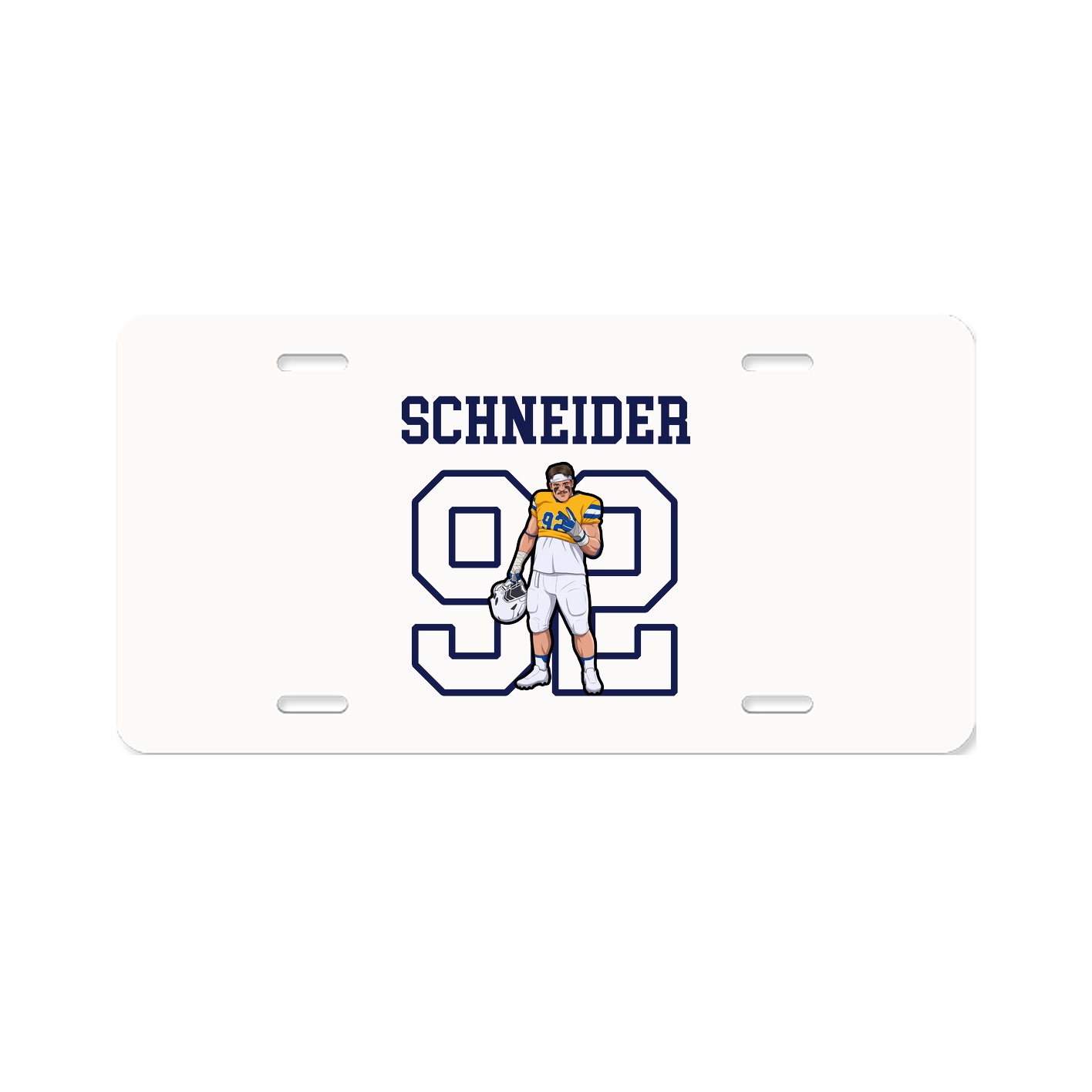 License Plate — Shirsey in Classic