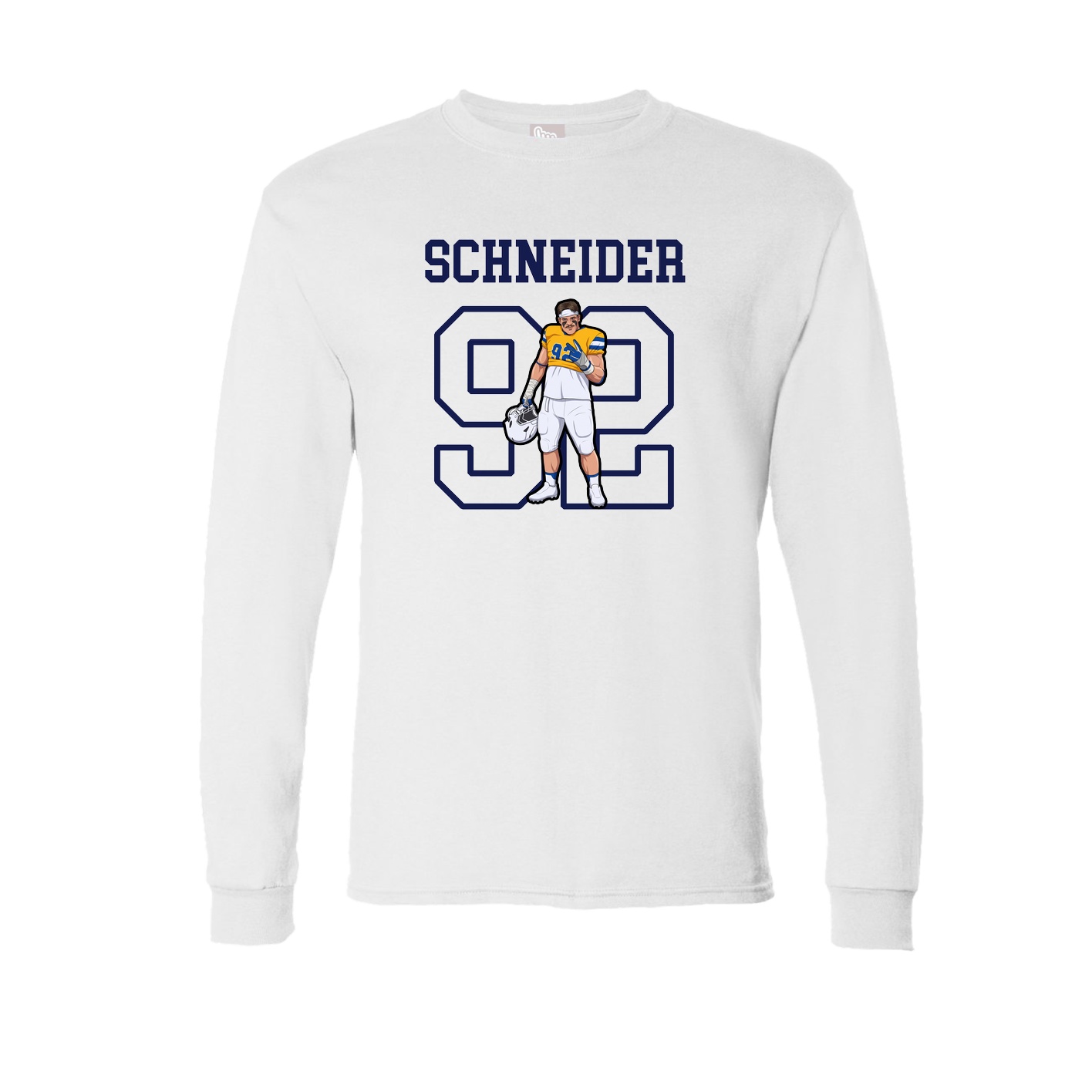 Long Sleeve Tee — Shirsey in White