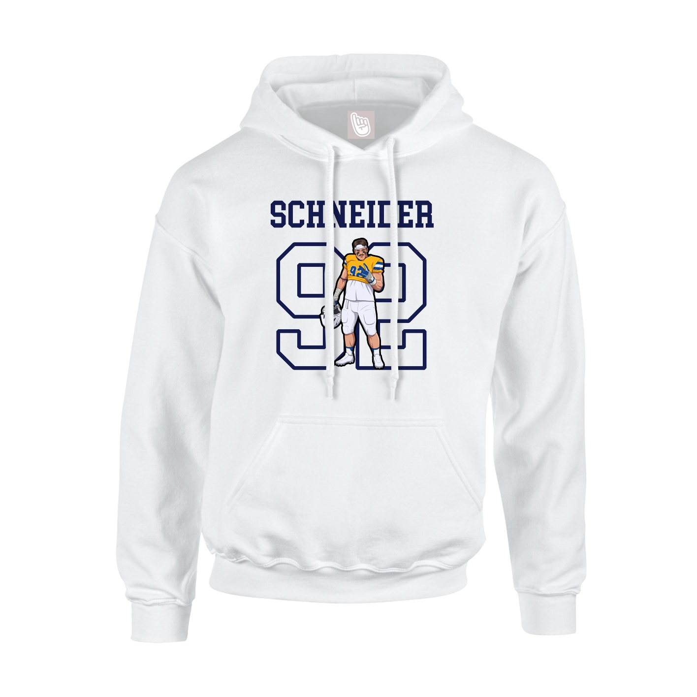 Youth Hoodie — Shirsey in White