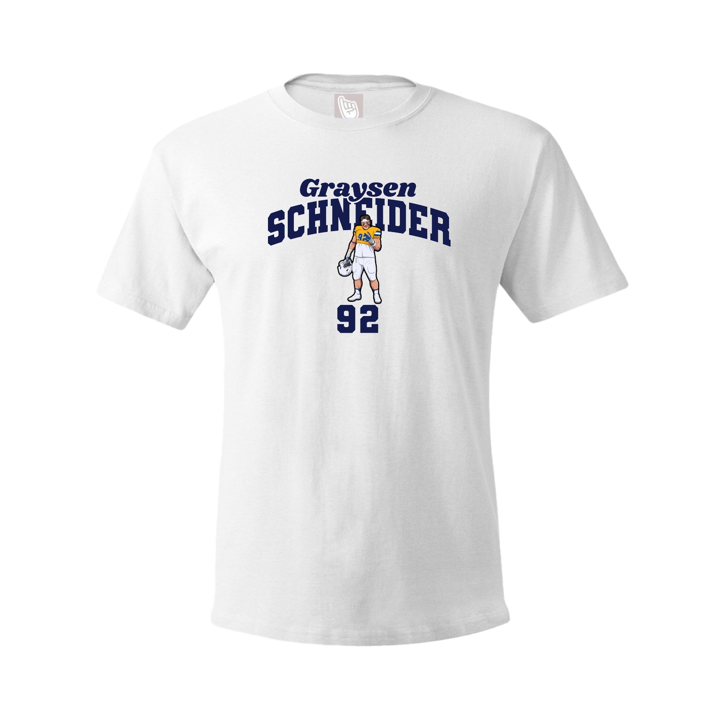 Tee — Signature Arch in White