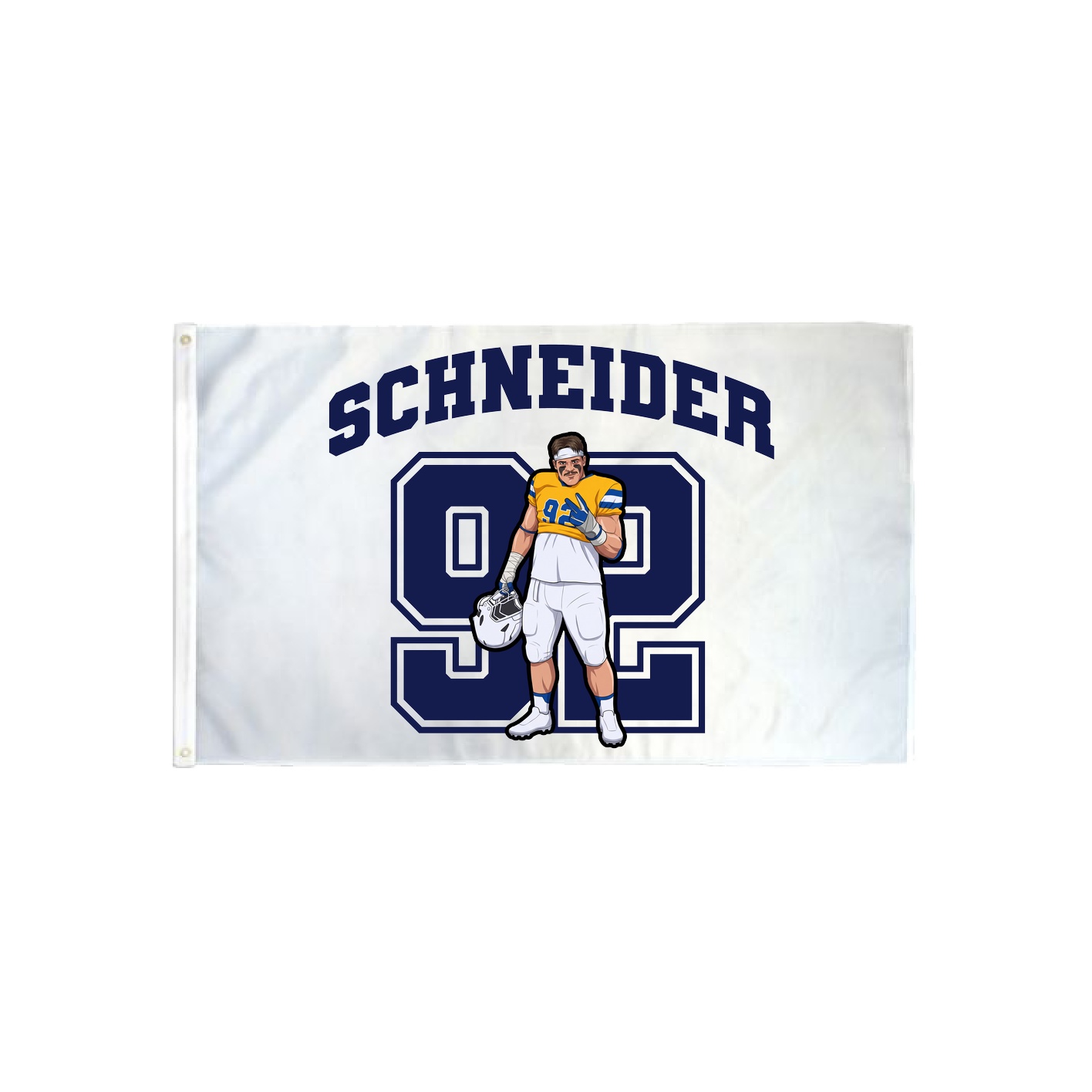 3x5 Flag — Number in Classic
