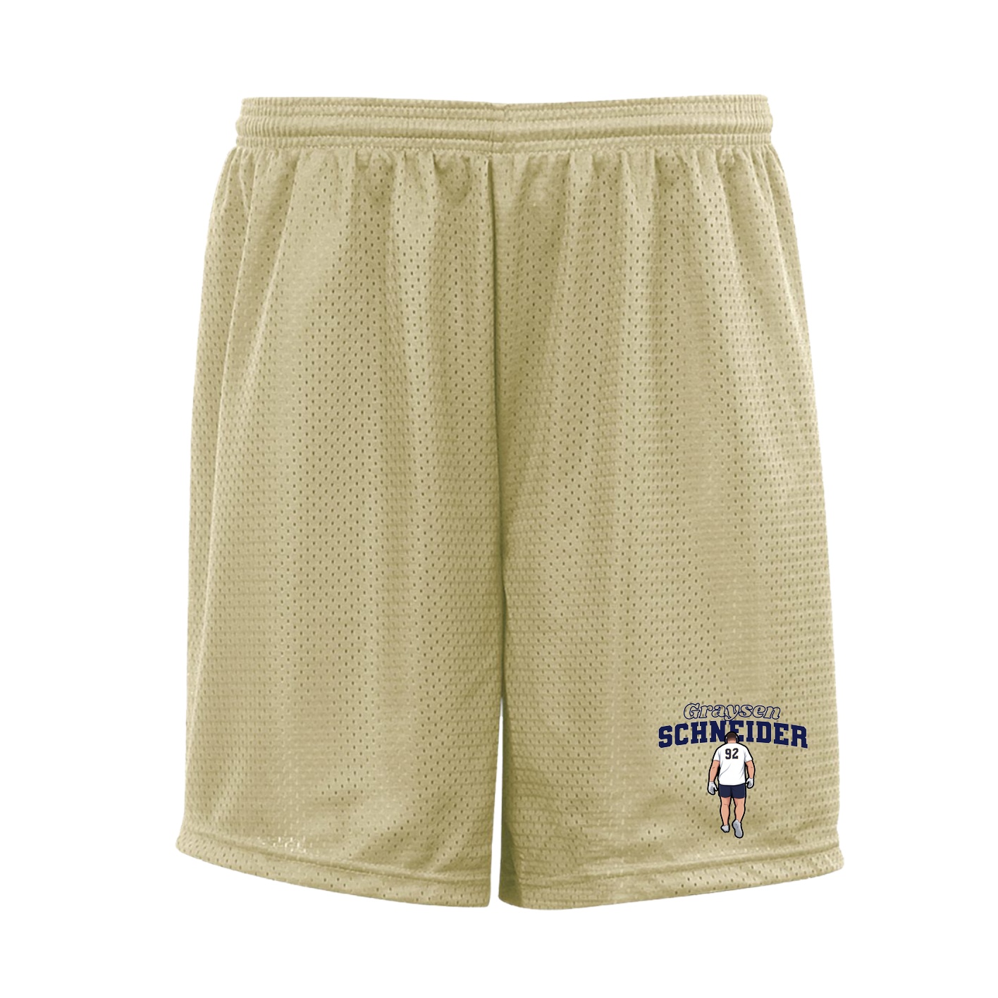 Shorts — Name Arch in Vegas Gold