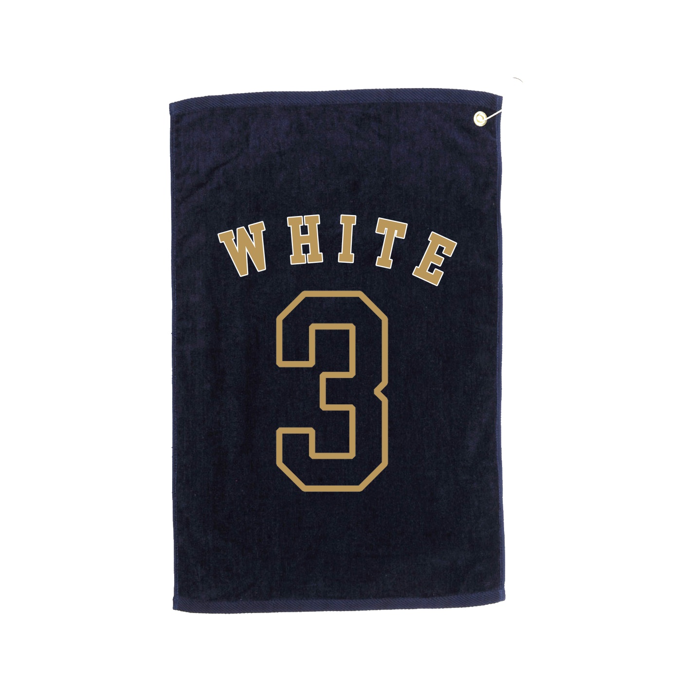 Golf Towel — Shirsey Arch in Navy