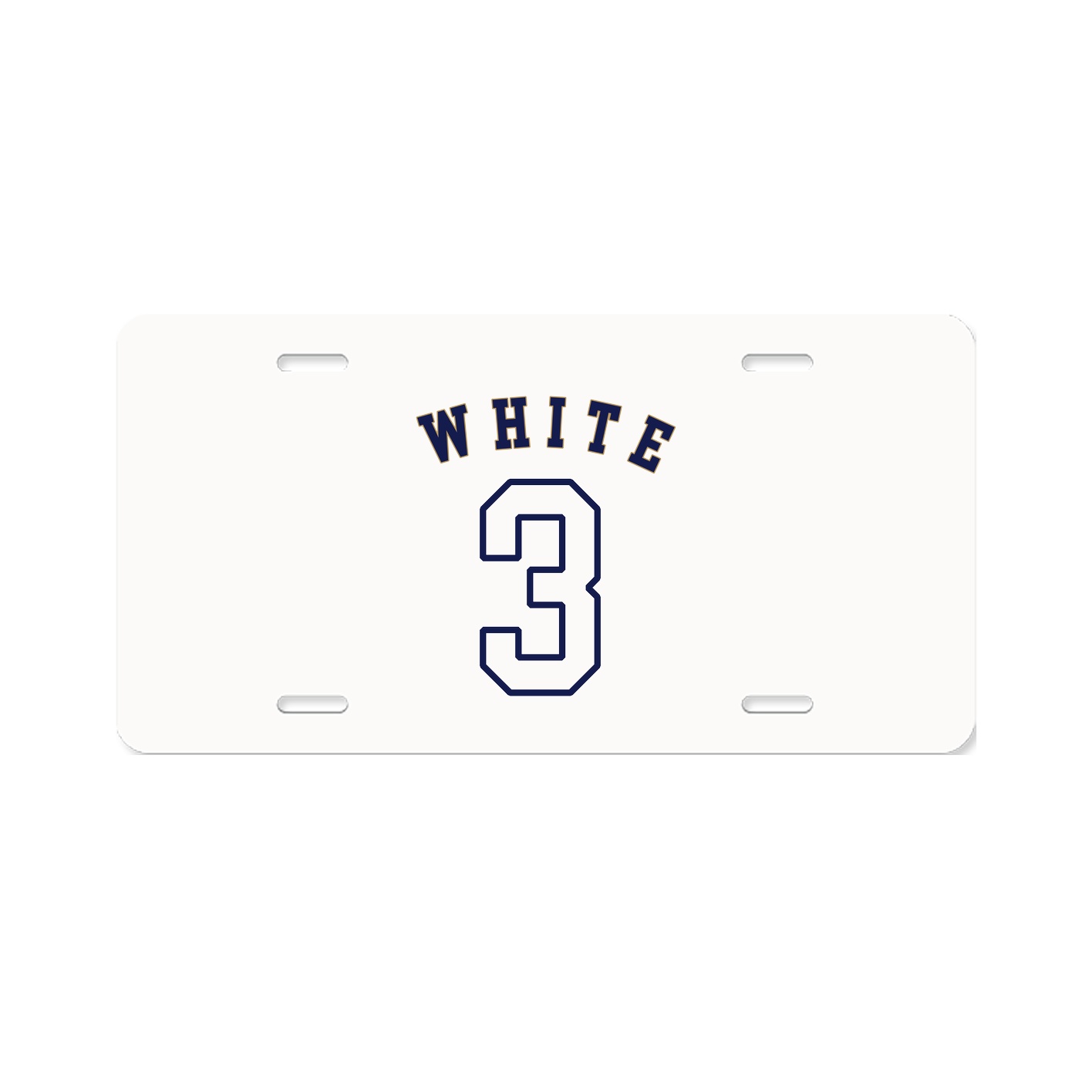License Plate — Shirsey Arch in Classic