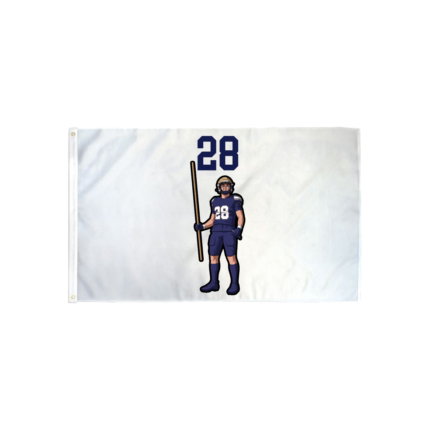 3x5 Flag — Number Top in Classic