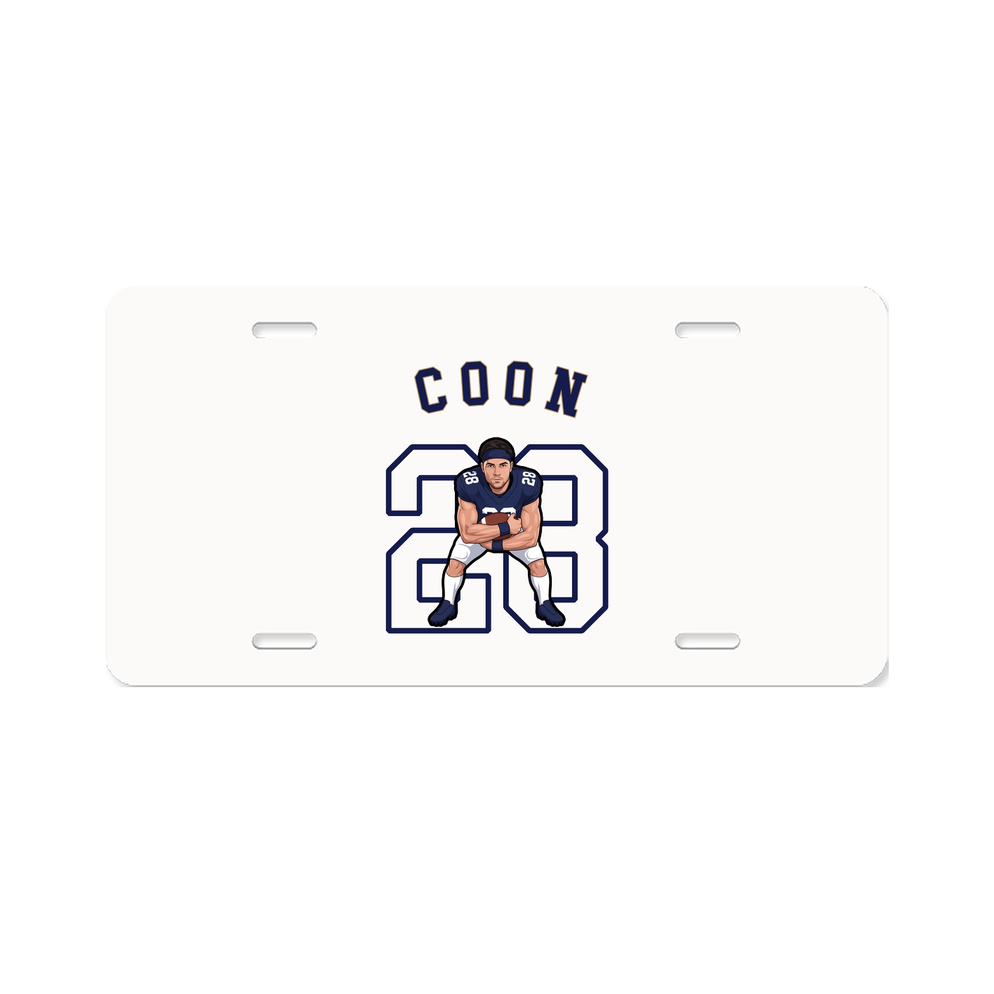 License Plate — Shirsey Arch in Classic