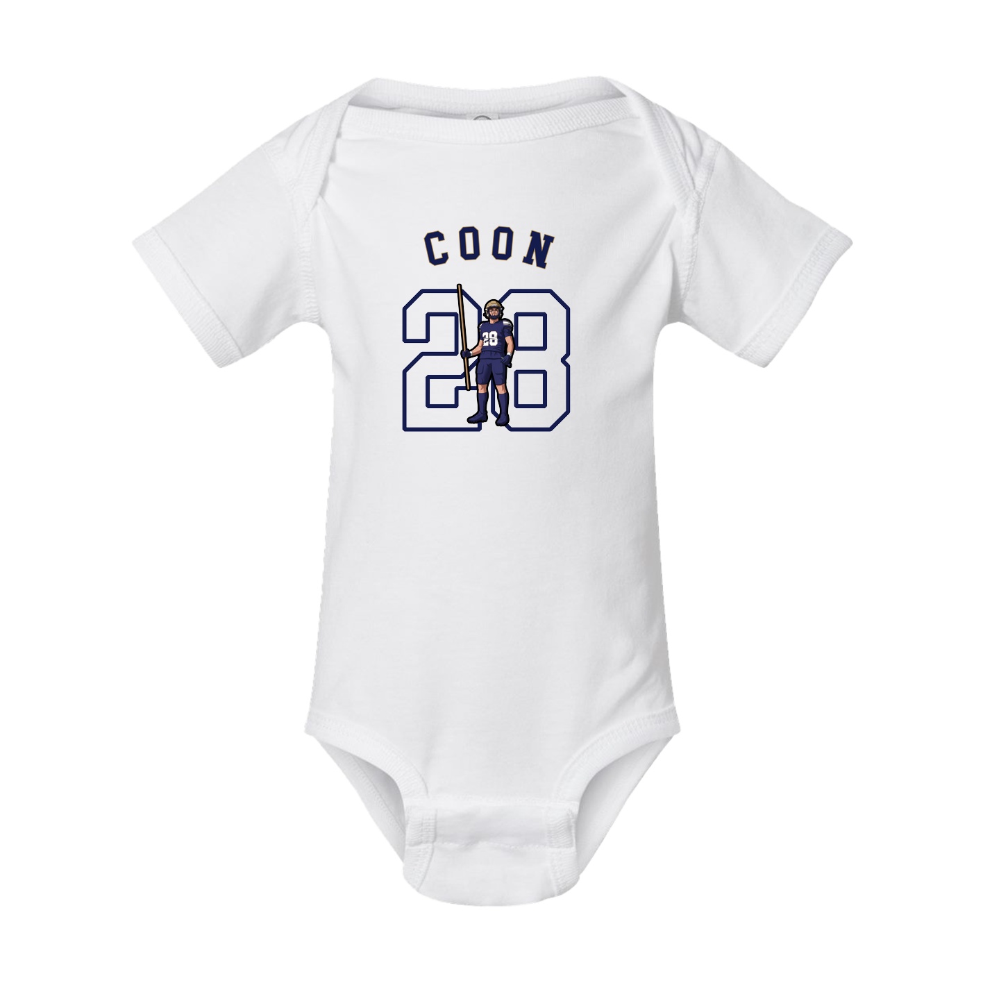 Baby Onesie — Shirsey Arch in White