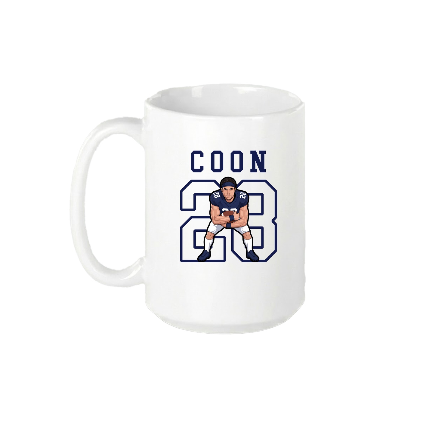 15oz Coffee Mug — Shirsey in White