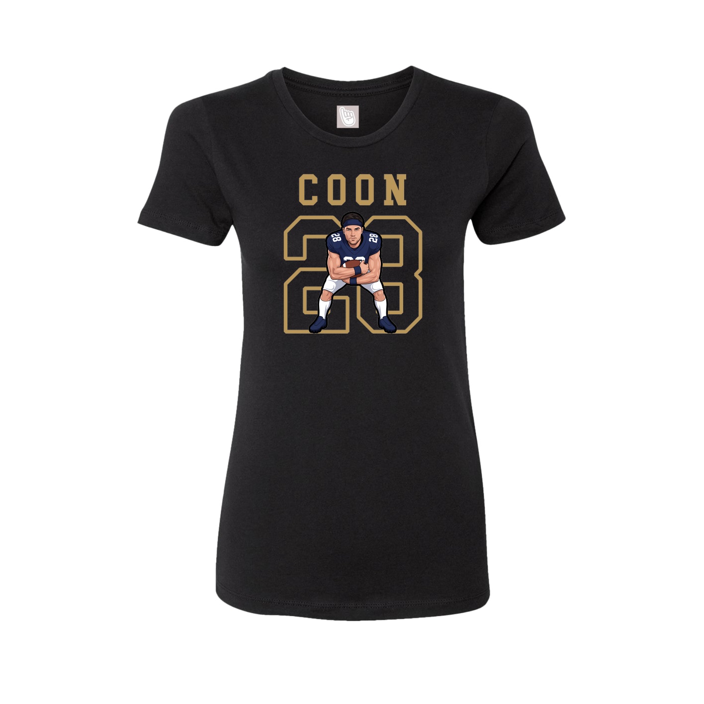 Fitted Women's Tee — Shirsey in Black