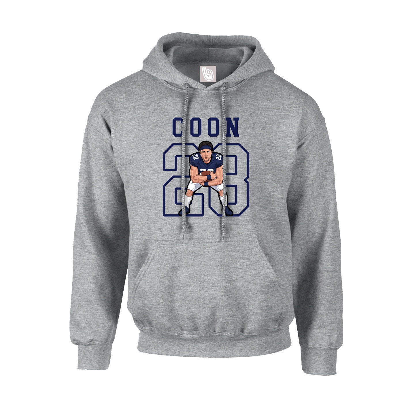Hoodie — Shirsey in Grey