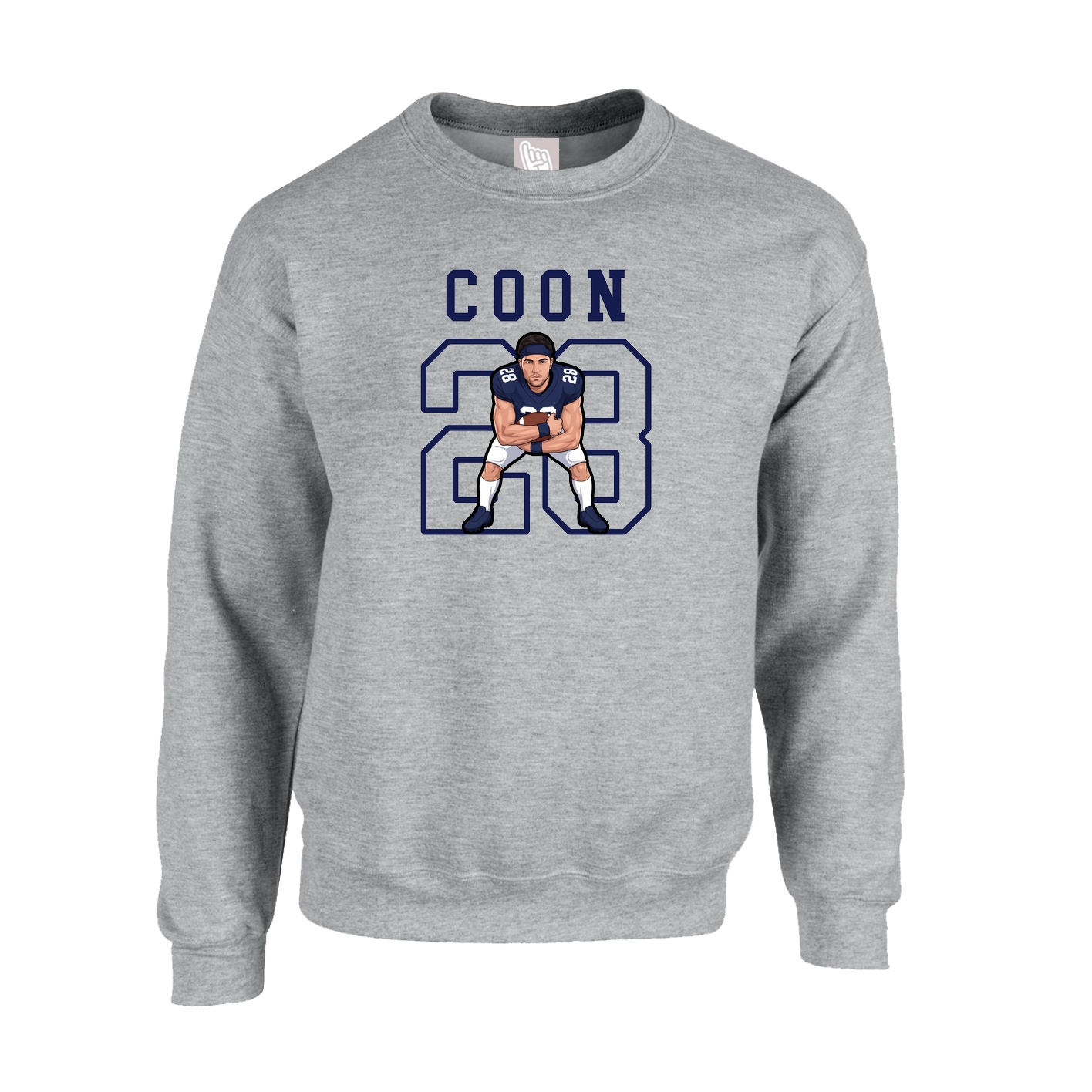 Fleece Crew — Shirsey in Grey