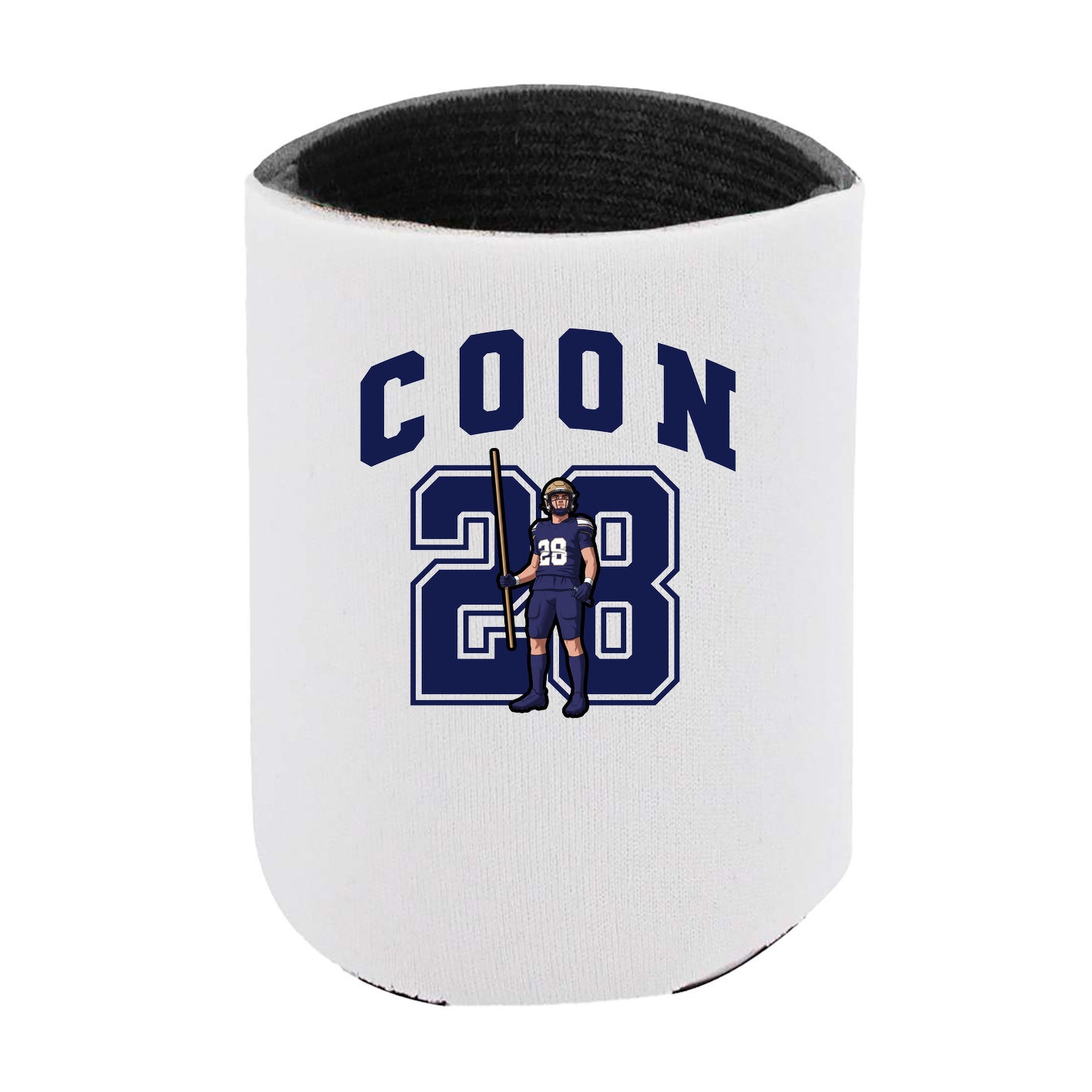 Can Holder — Number in White