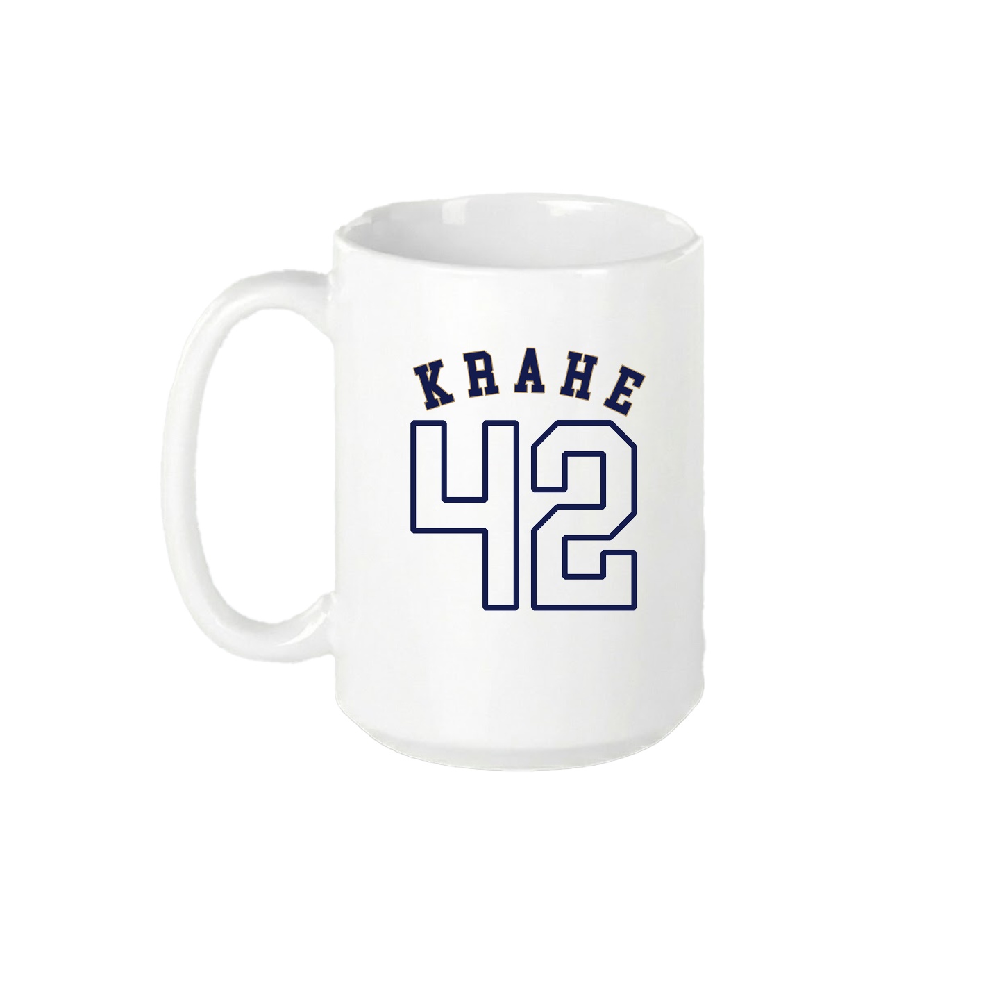 15oz Coffee Mug — Shirsey Arch in White