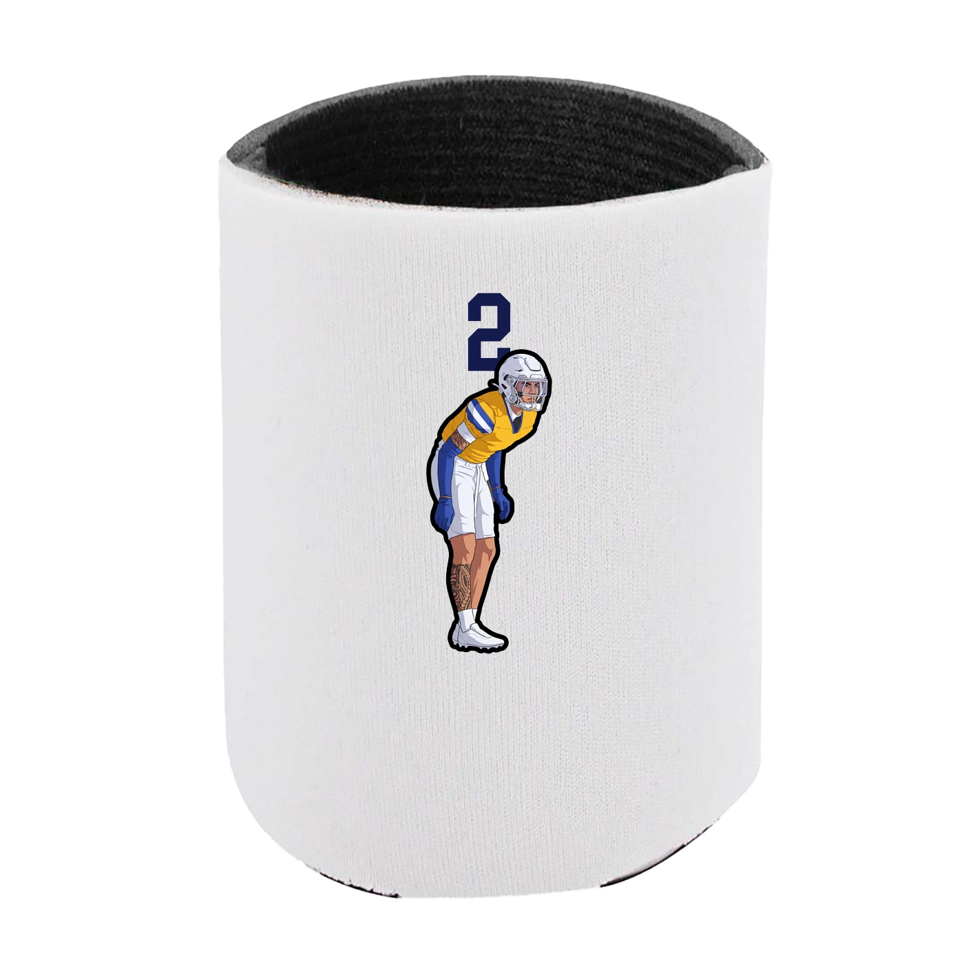 Can Holder — Number Top in White