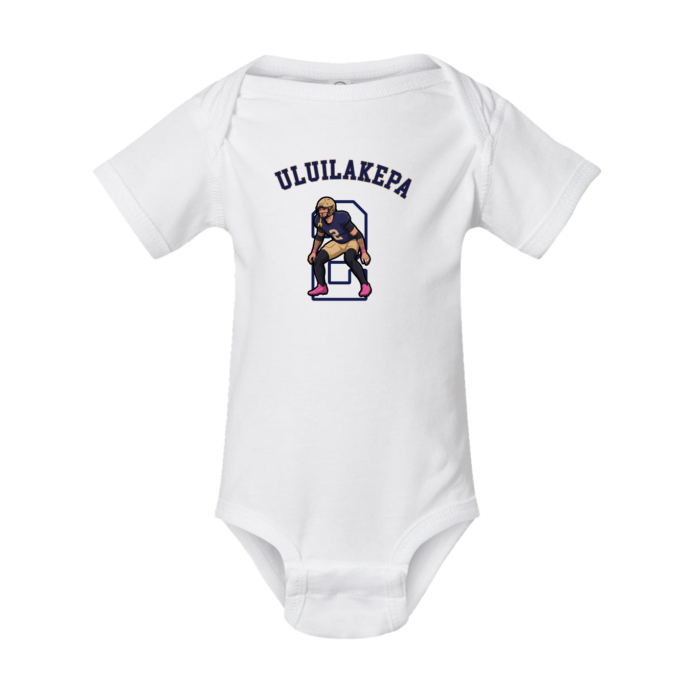 Baby Onesie — Shirsey Arch in White