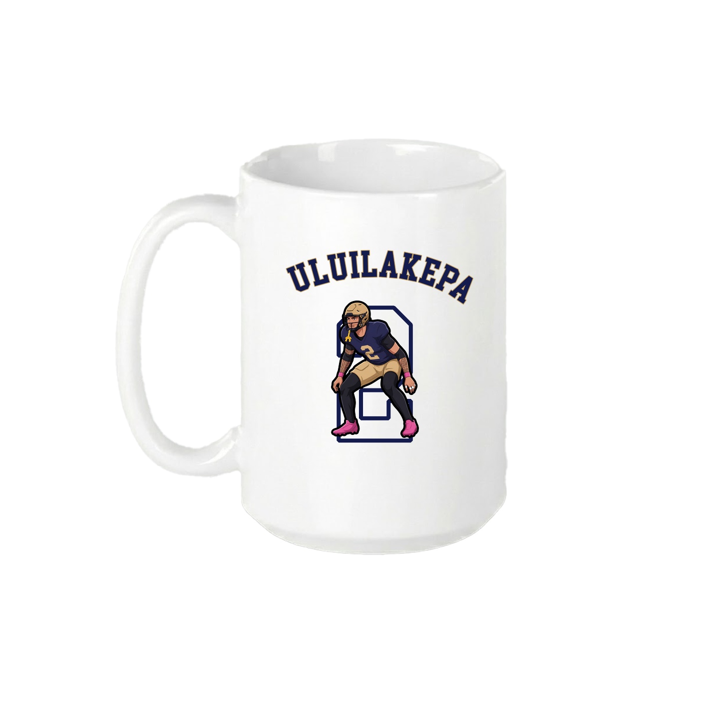 15oz Coffee Mug — Shirsey Arch in White