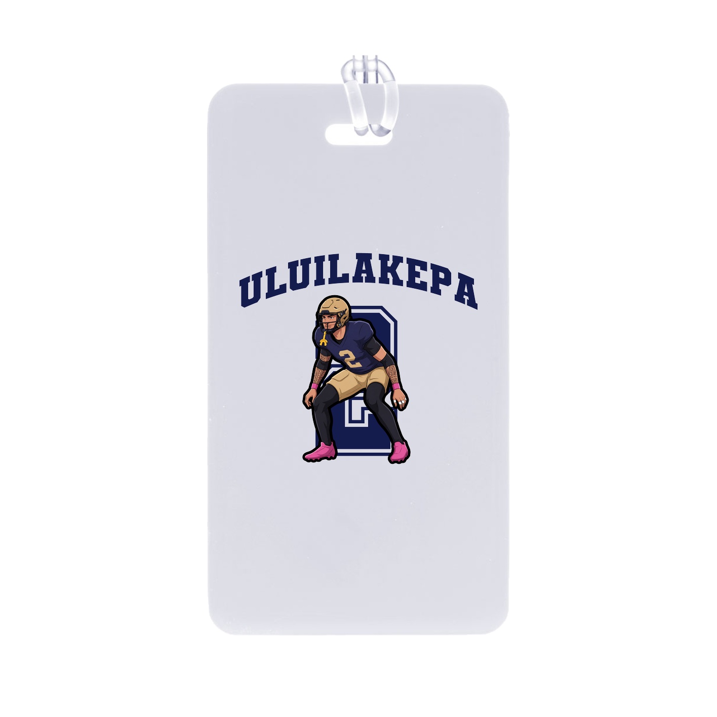 Bag Tag — Number in Classic