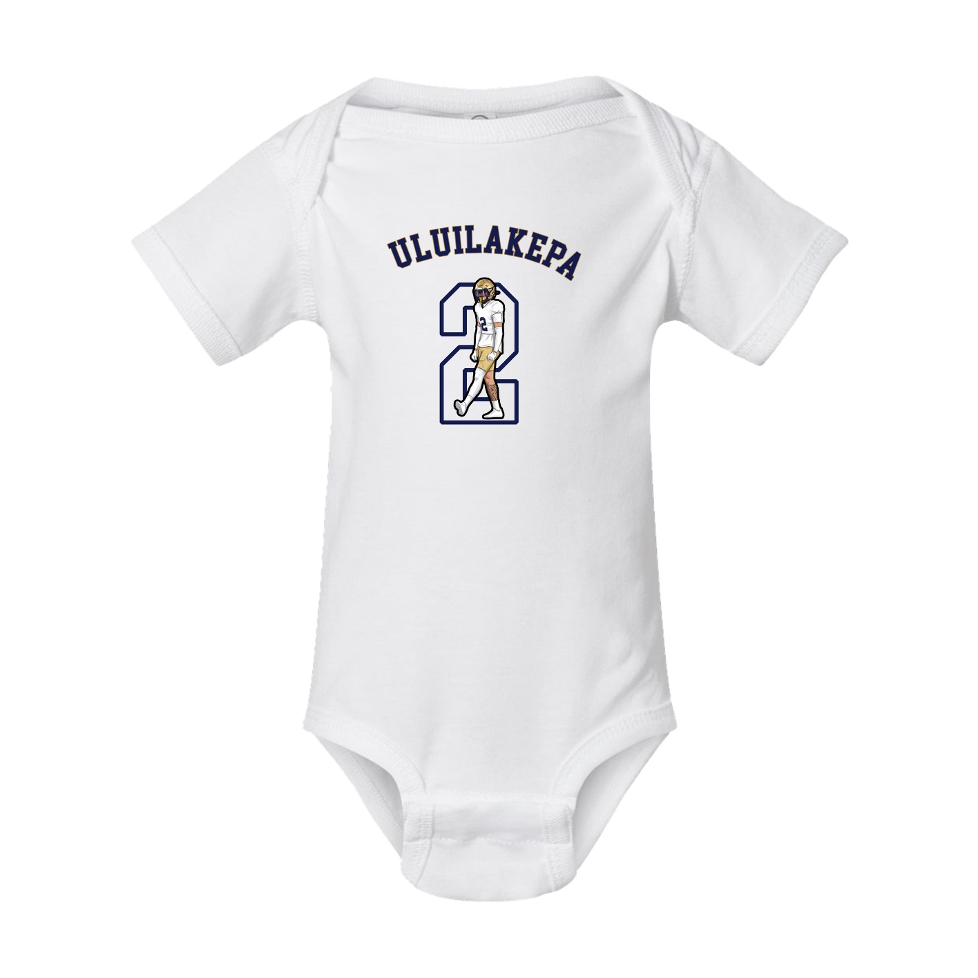 Baby Onesie — Shirsey Arch in White