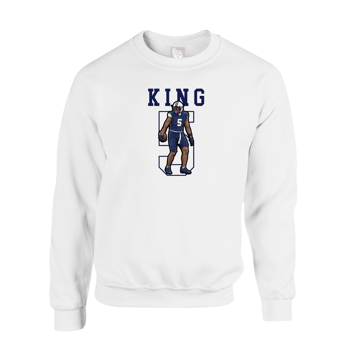 Fleece Crew — Shirsey in White