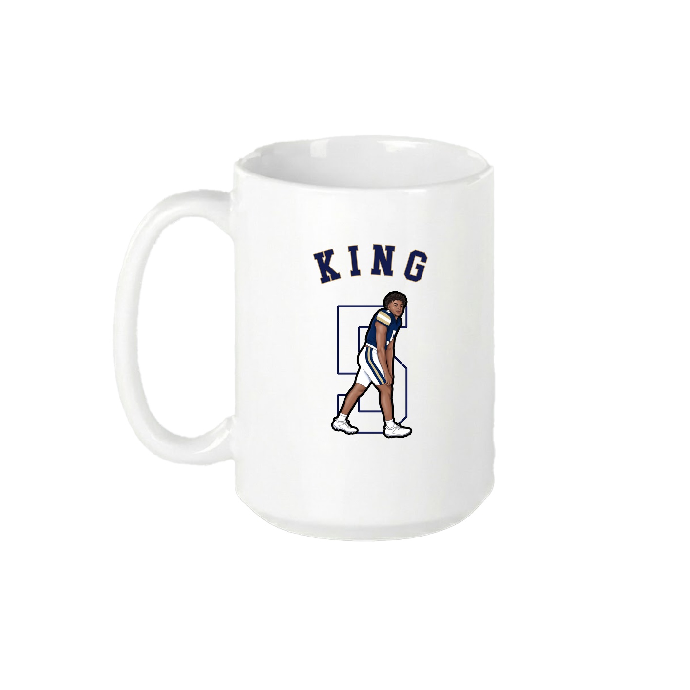 15oz Coffee Mug — Shirsey Arch in White