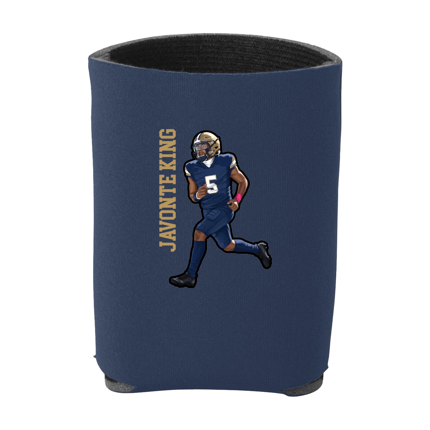 Can Holder — Name Vertical in Navy