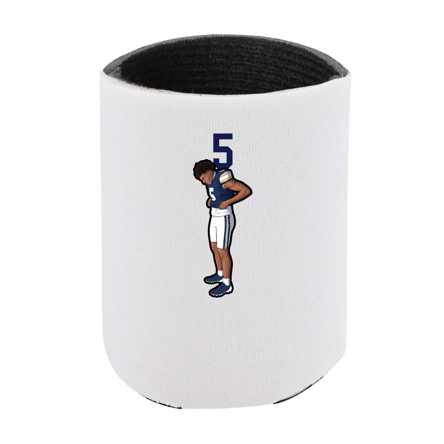 Can Holder — Number Top in White