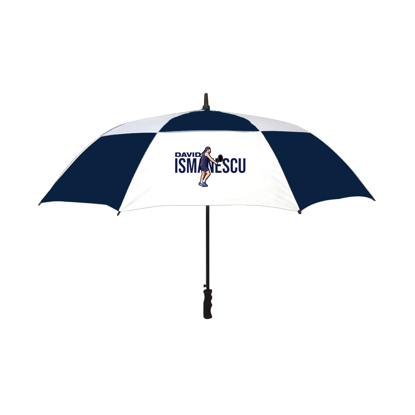 Golf Umbrella — Player Name in Navy